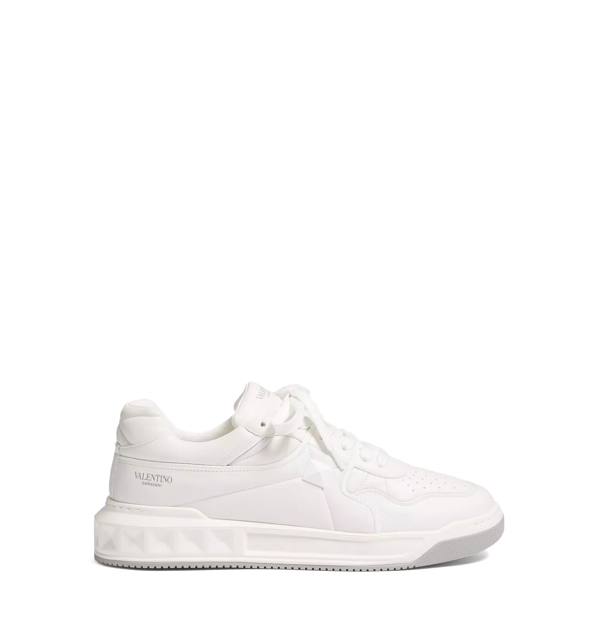 One Stud Low-Top Nappa Sneaker