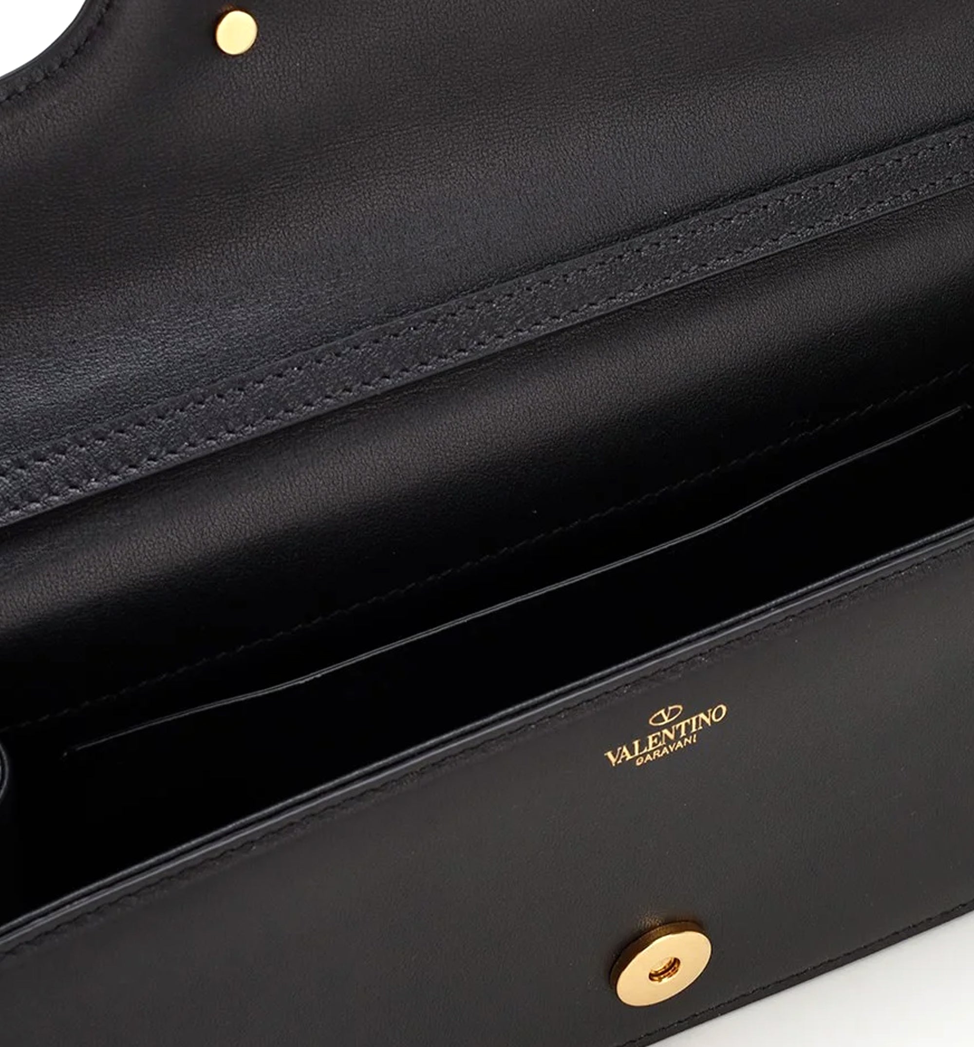 Valentino Locò VLogo Signature Foldover Top Shoulder Bag