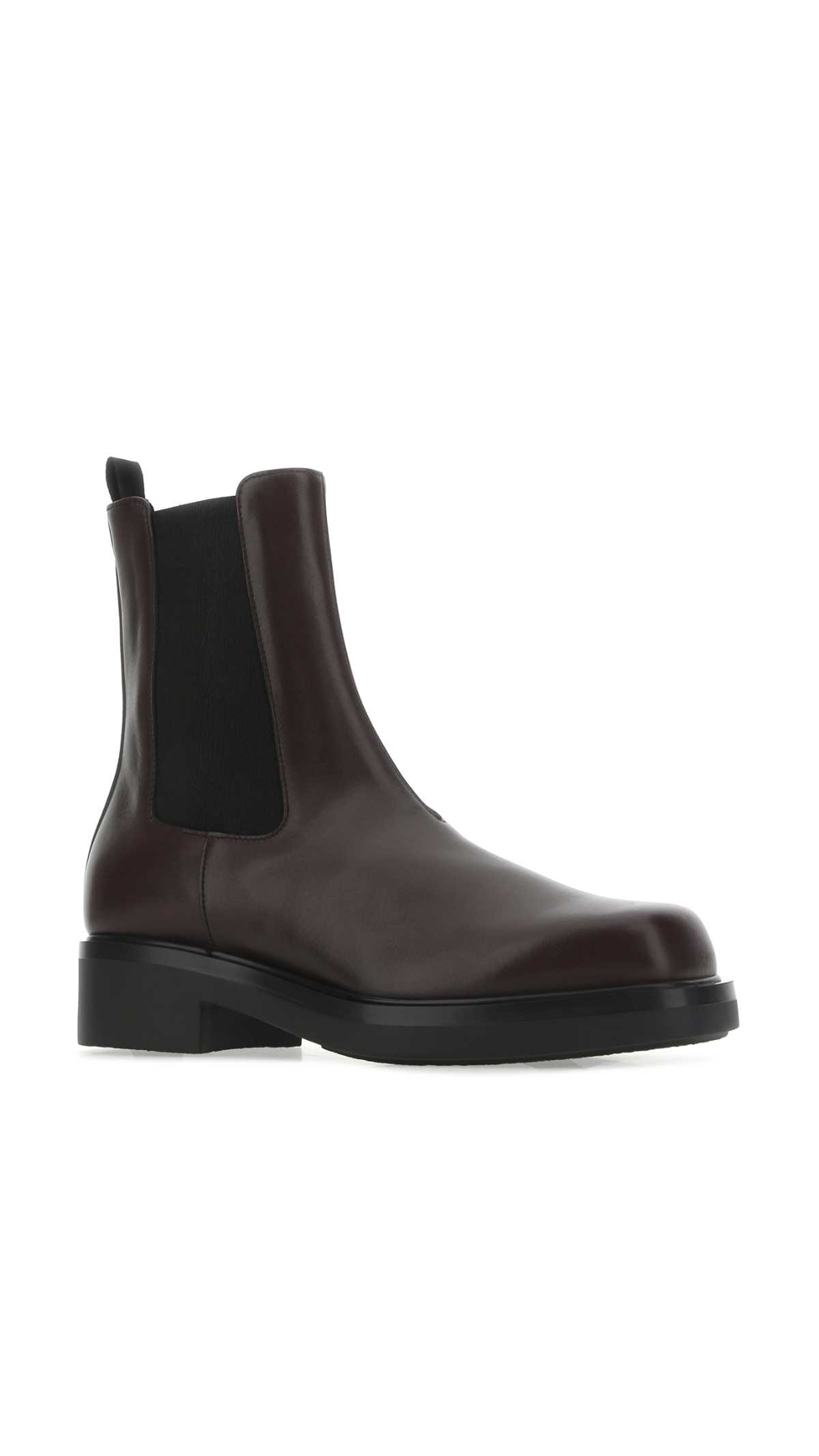 Leather Chelsea Boots - Cordovan