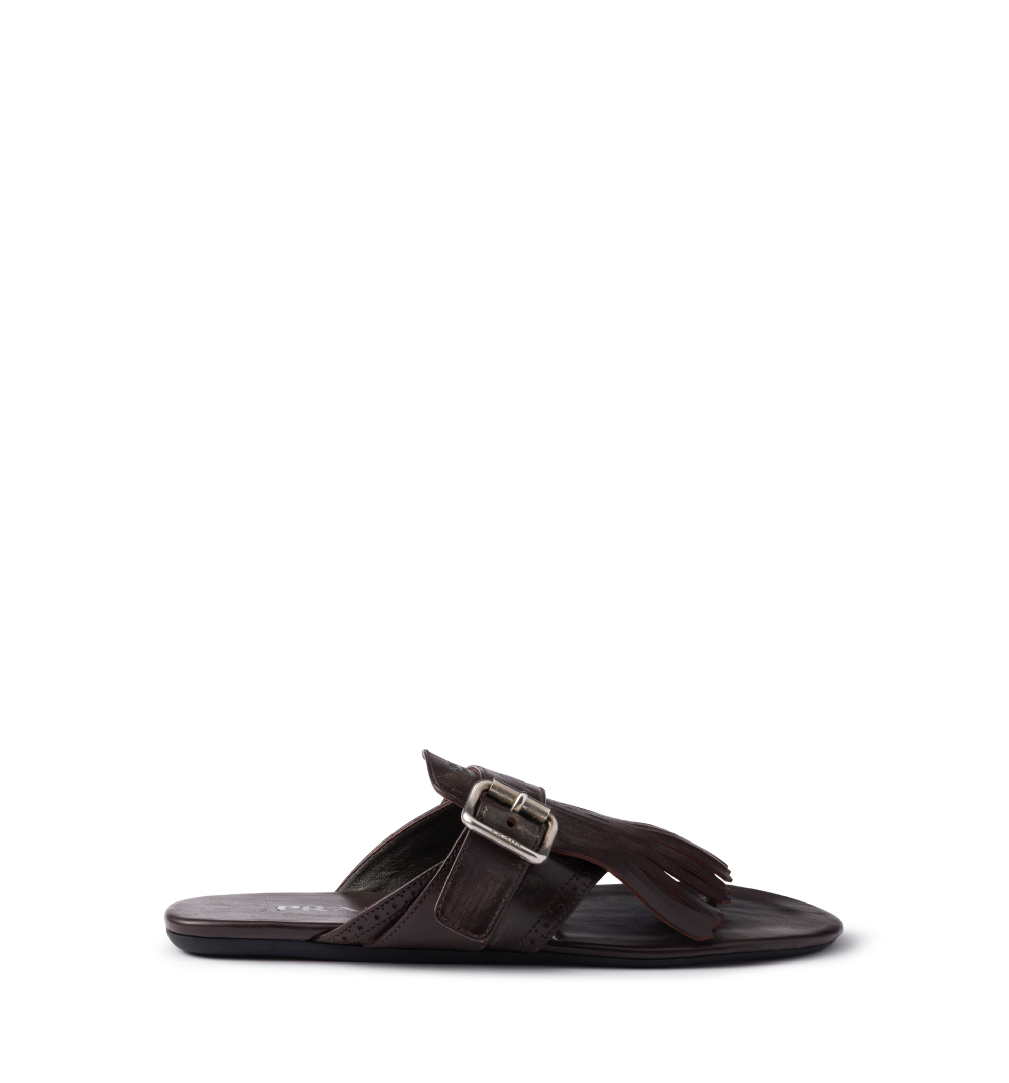 Shuffle leather Thong Sandals