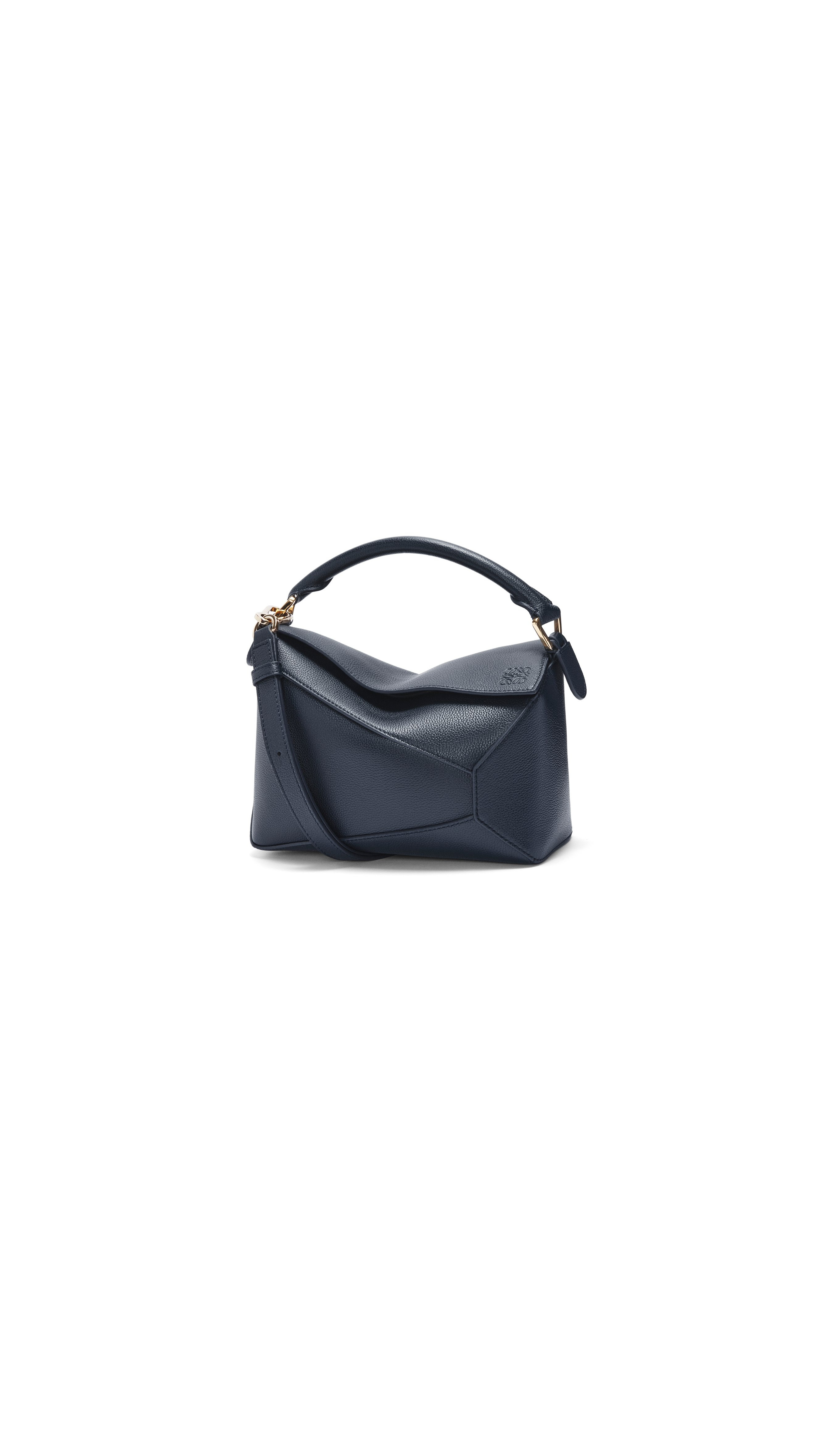 Small Puzzle Bag in Classic Calfskin - Deep Navy