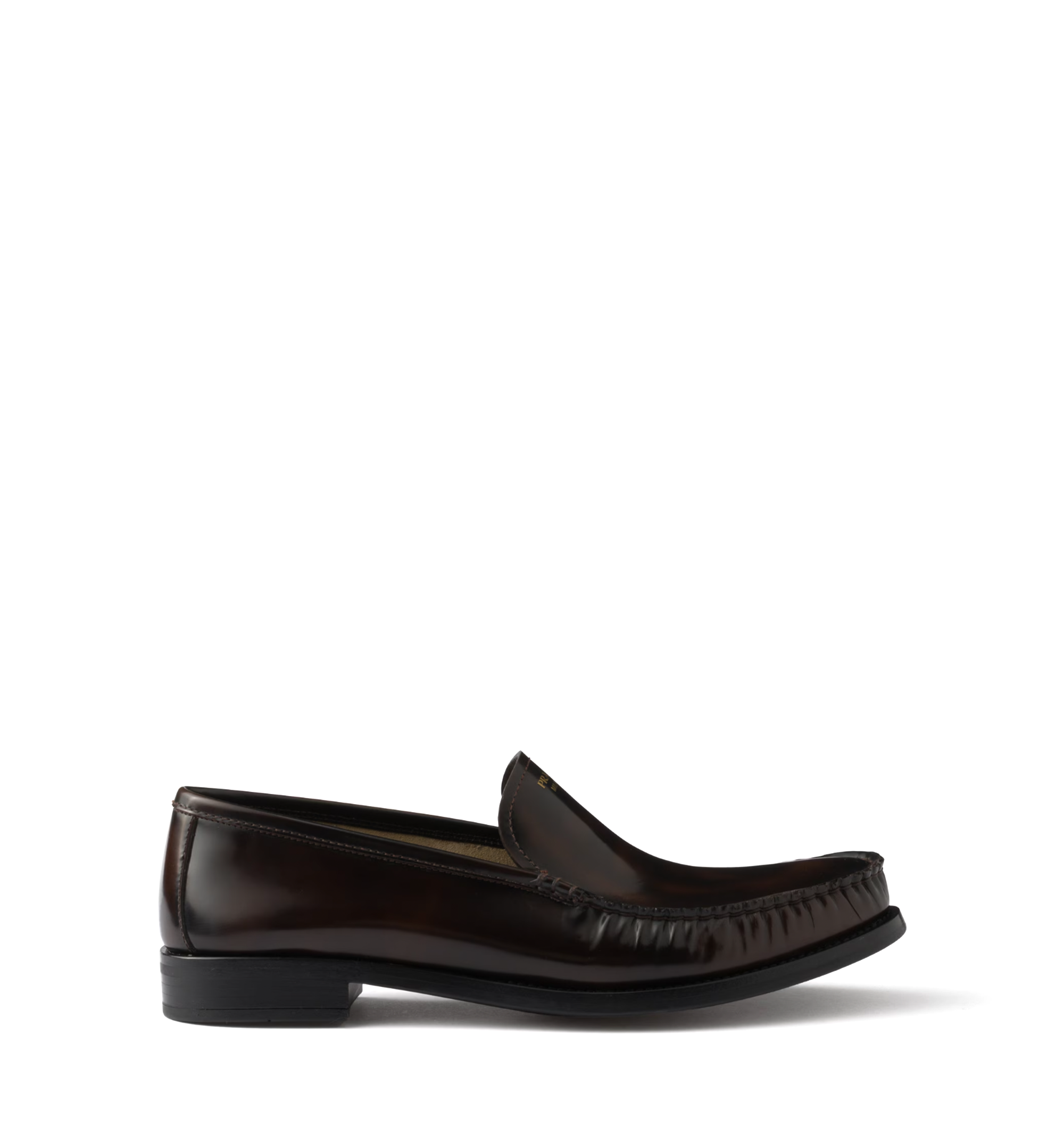 Brushed Leather Loafers
