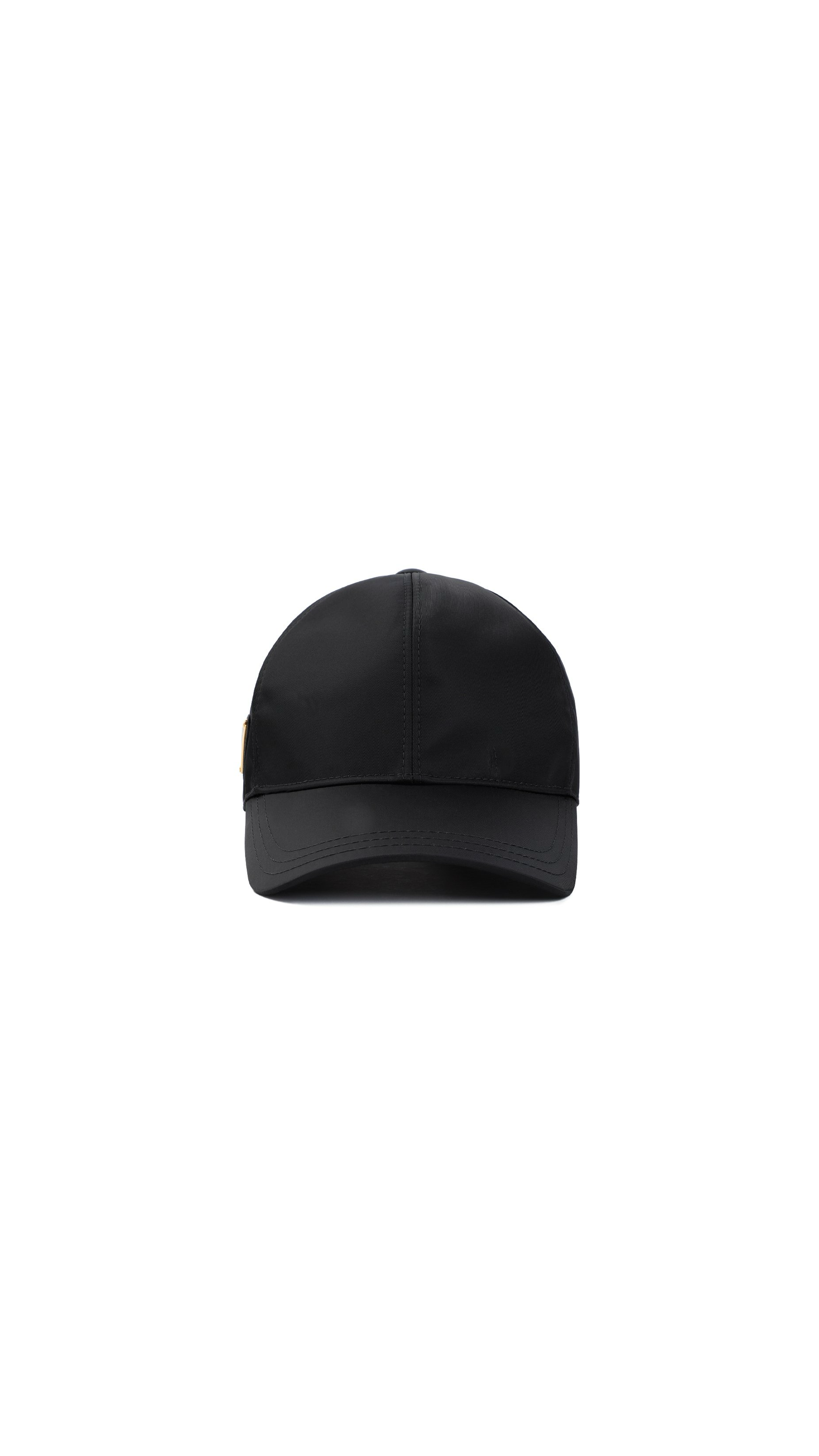 Re-Nylon Baseball Cap - Black