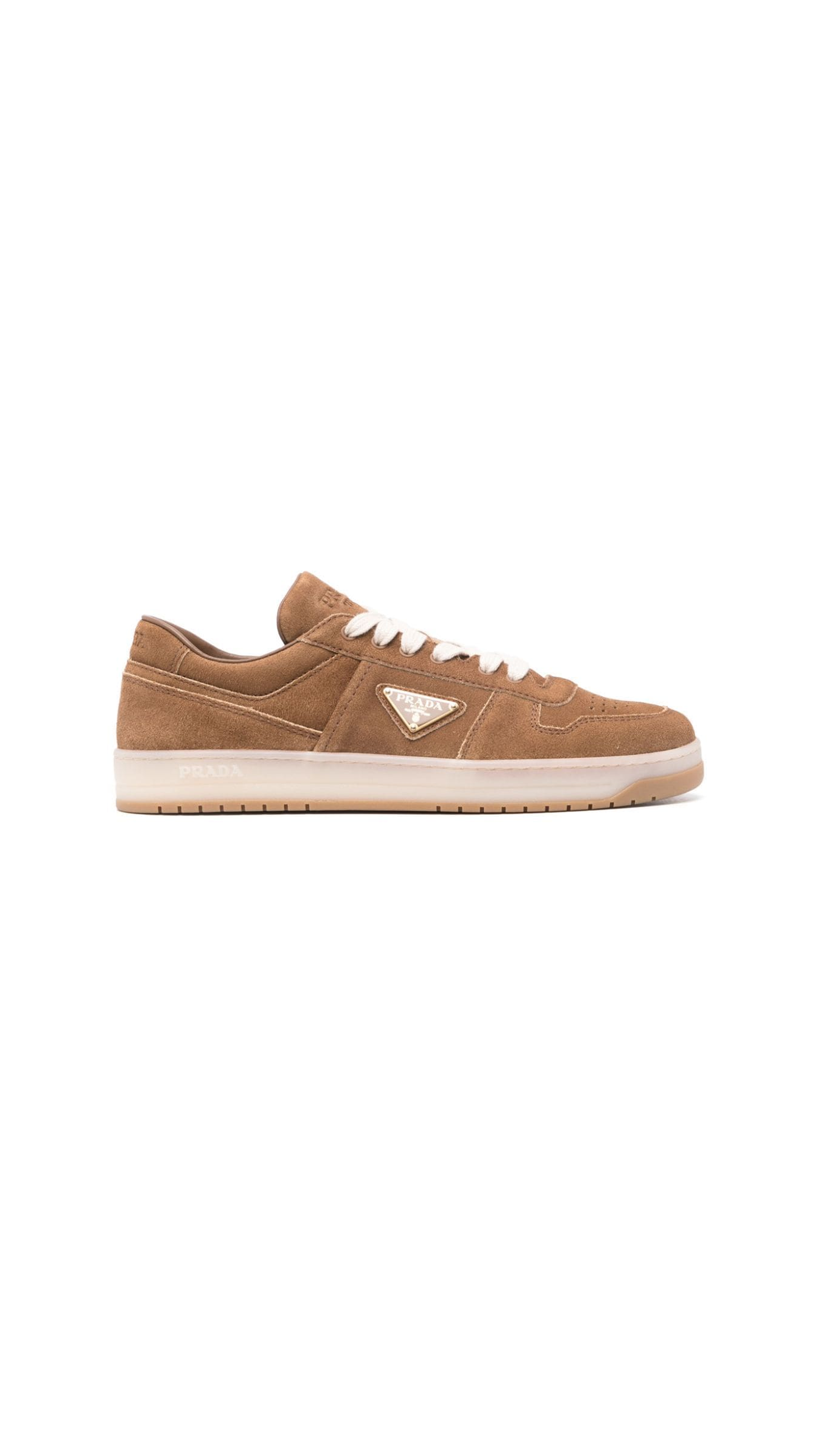 Downtown Logo Sneakers -Brown