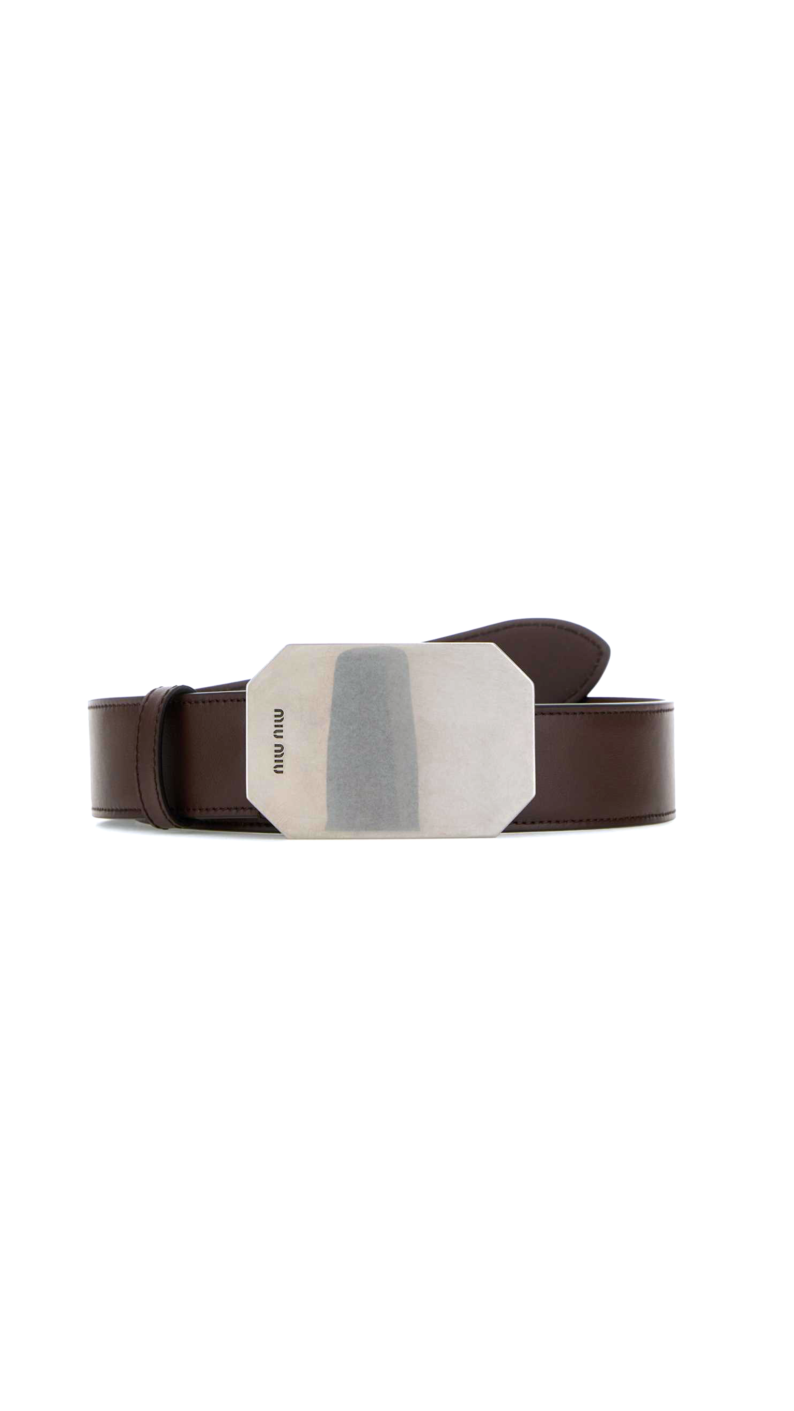 Leather Belt - Brown