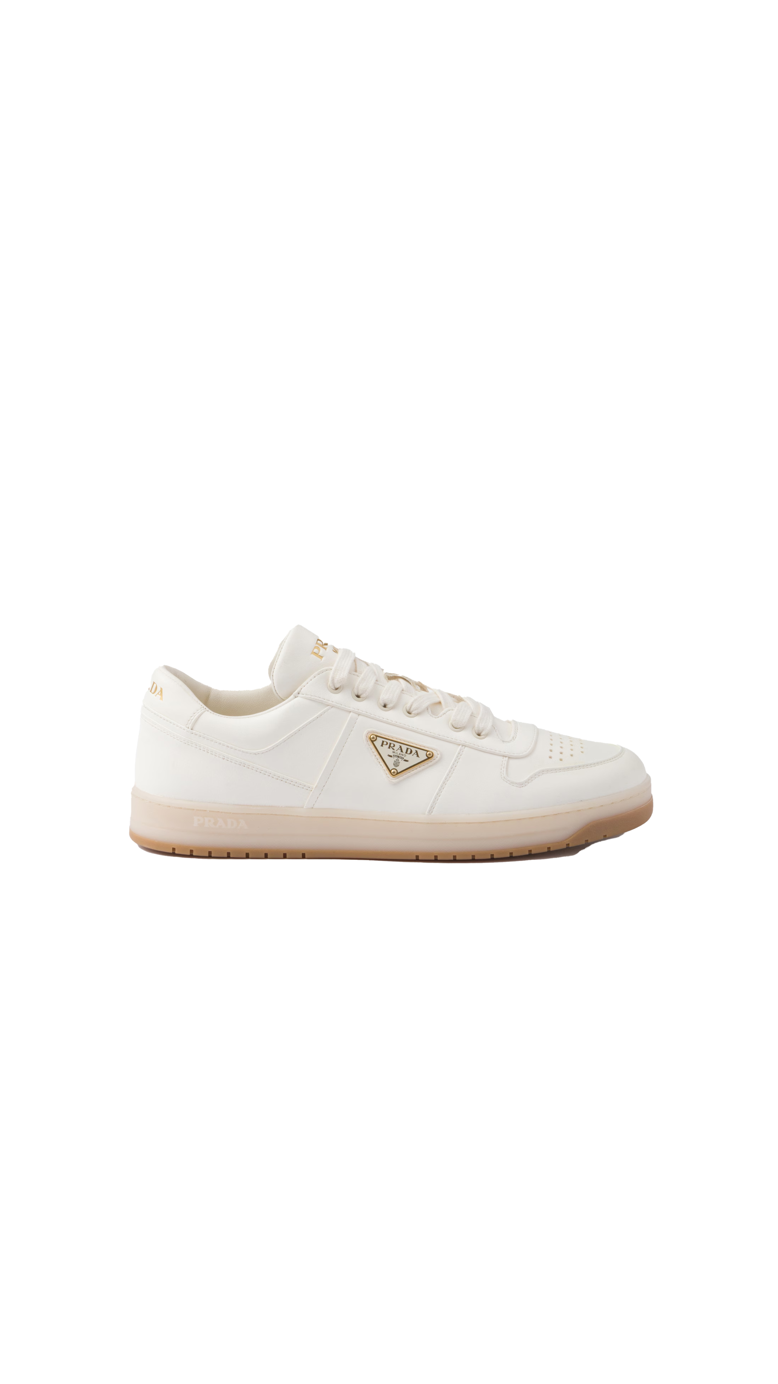 Down Town Leather Sneakers - Ivory