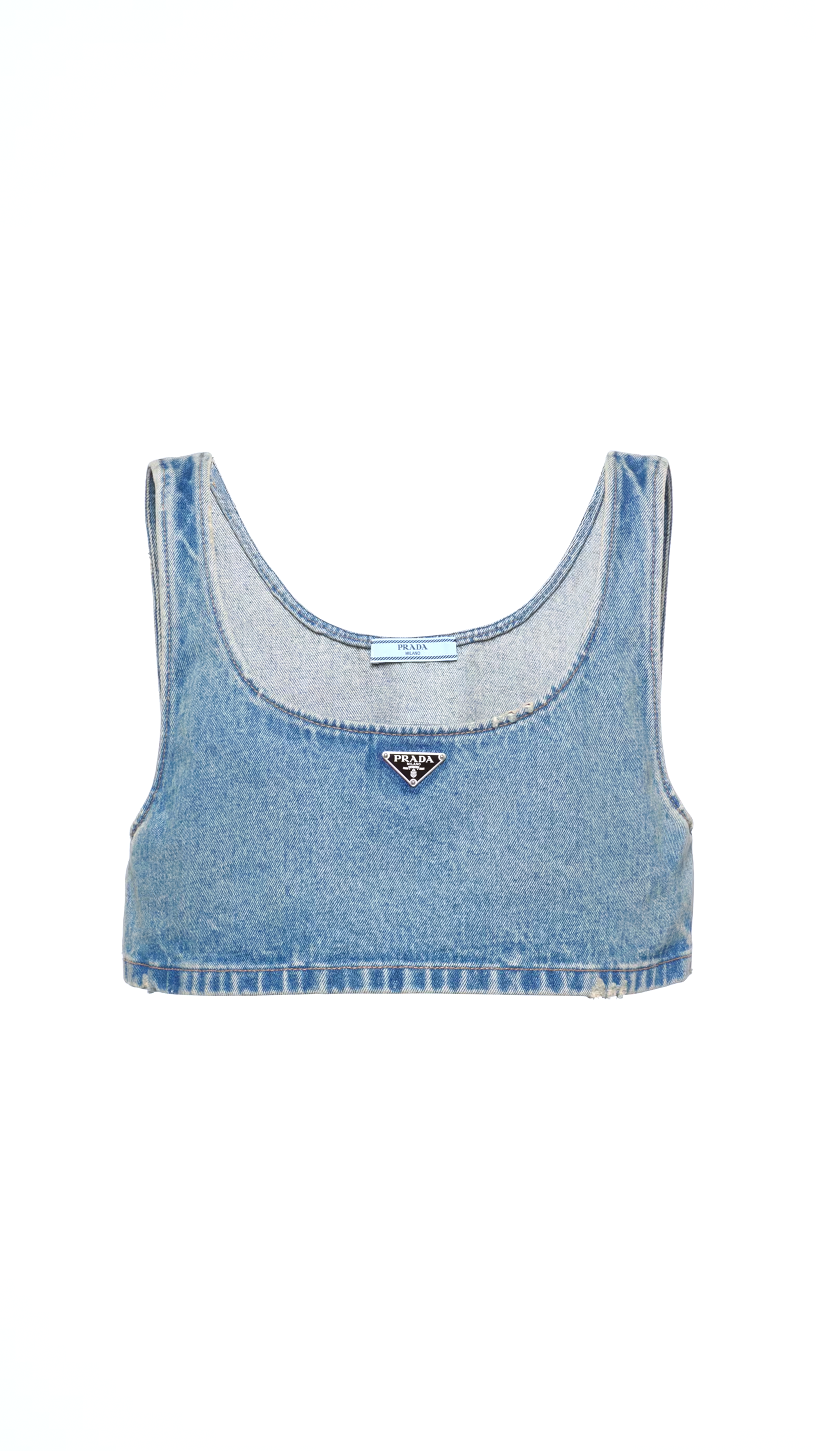 Denim Top - Mid Blue