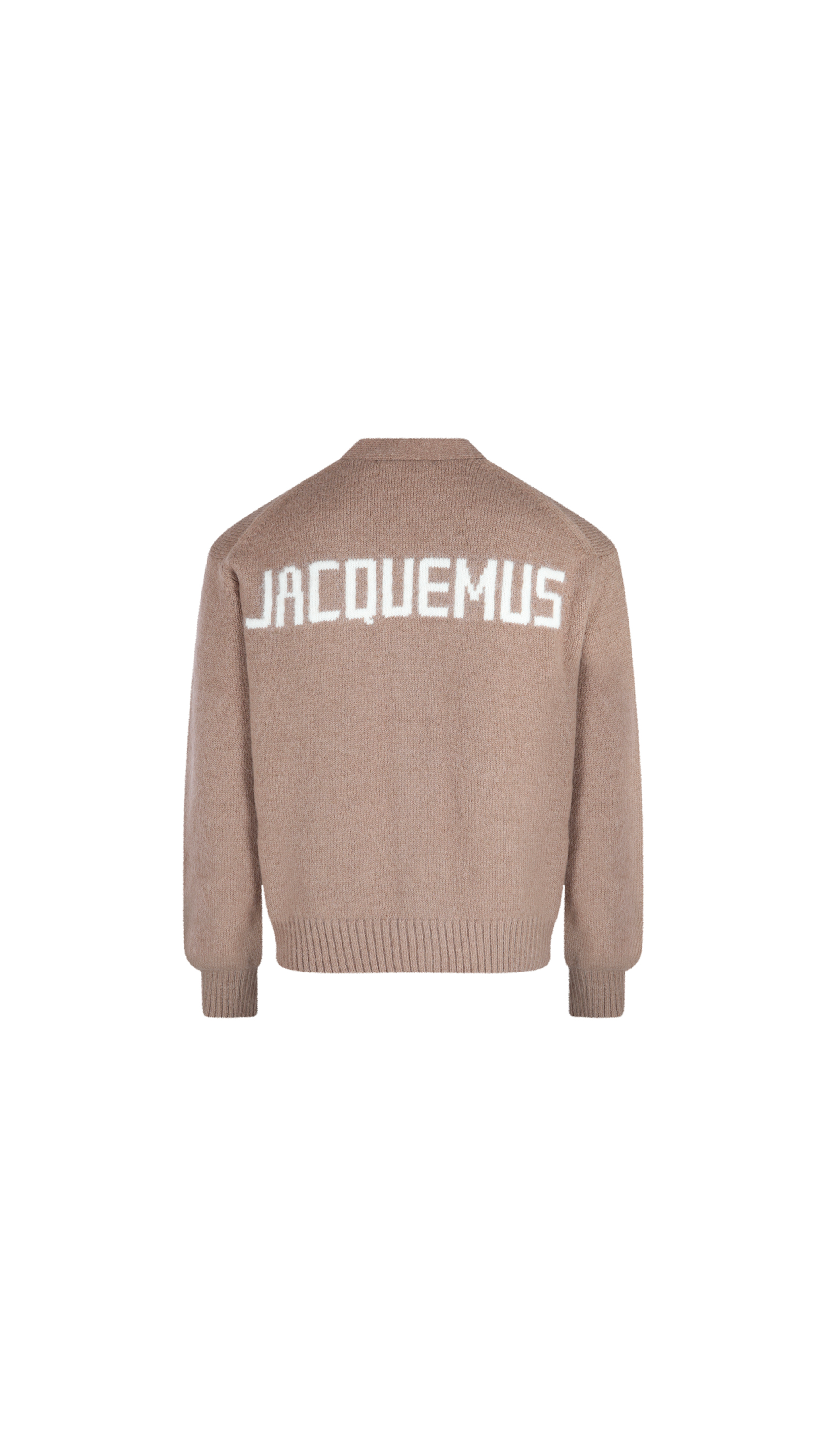 The Jacquemus Cardigan - Light Brown