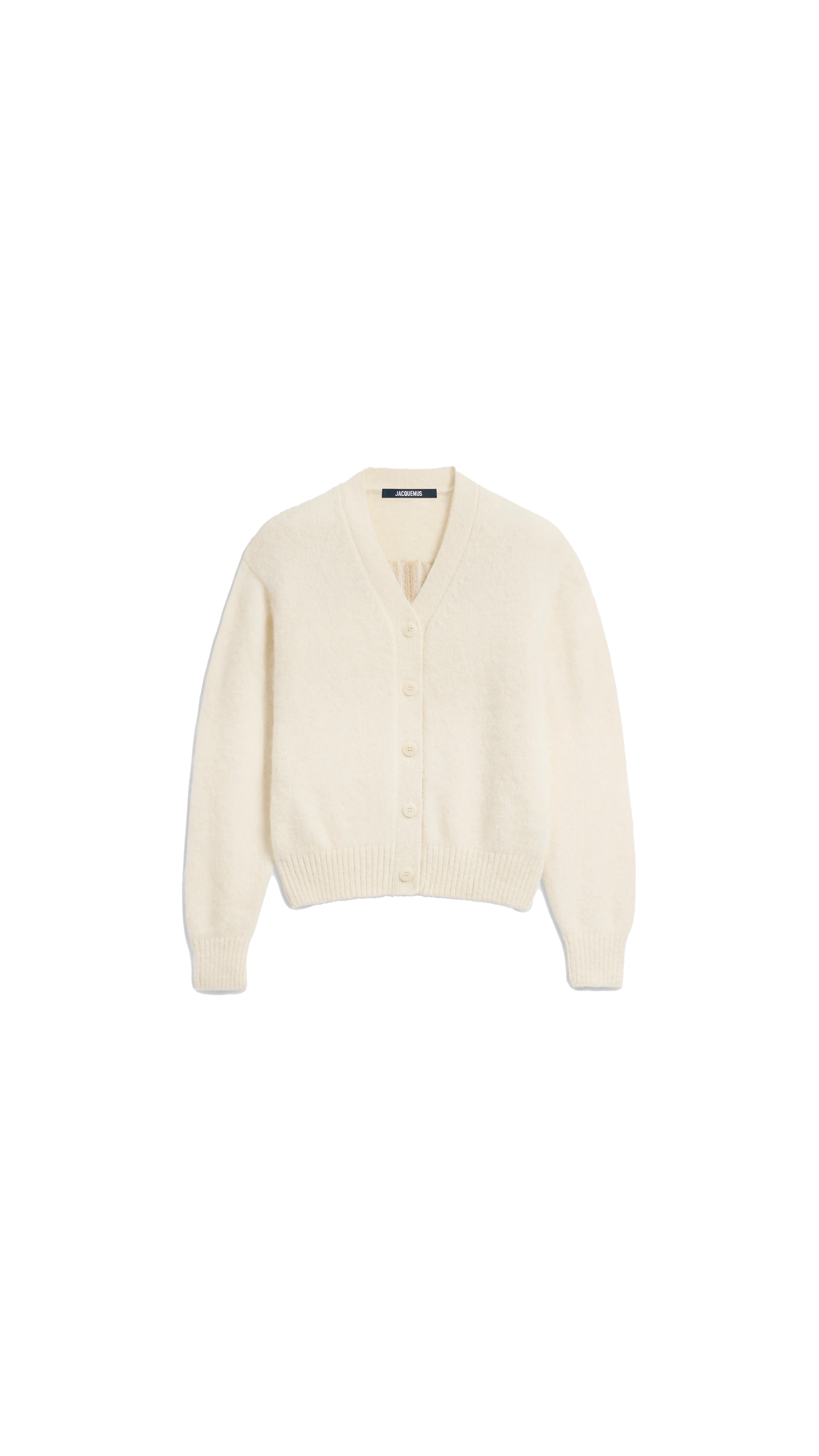 The Jacquemus Cardigan - Light Beige