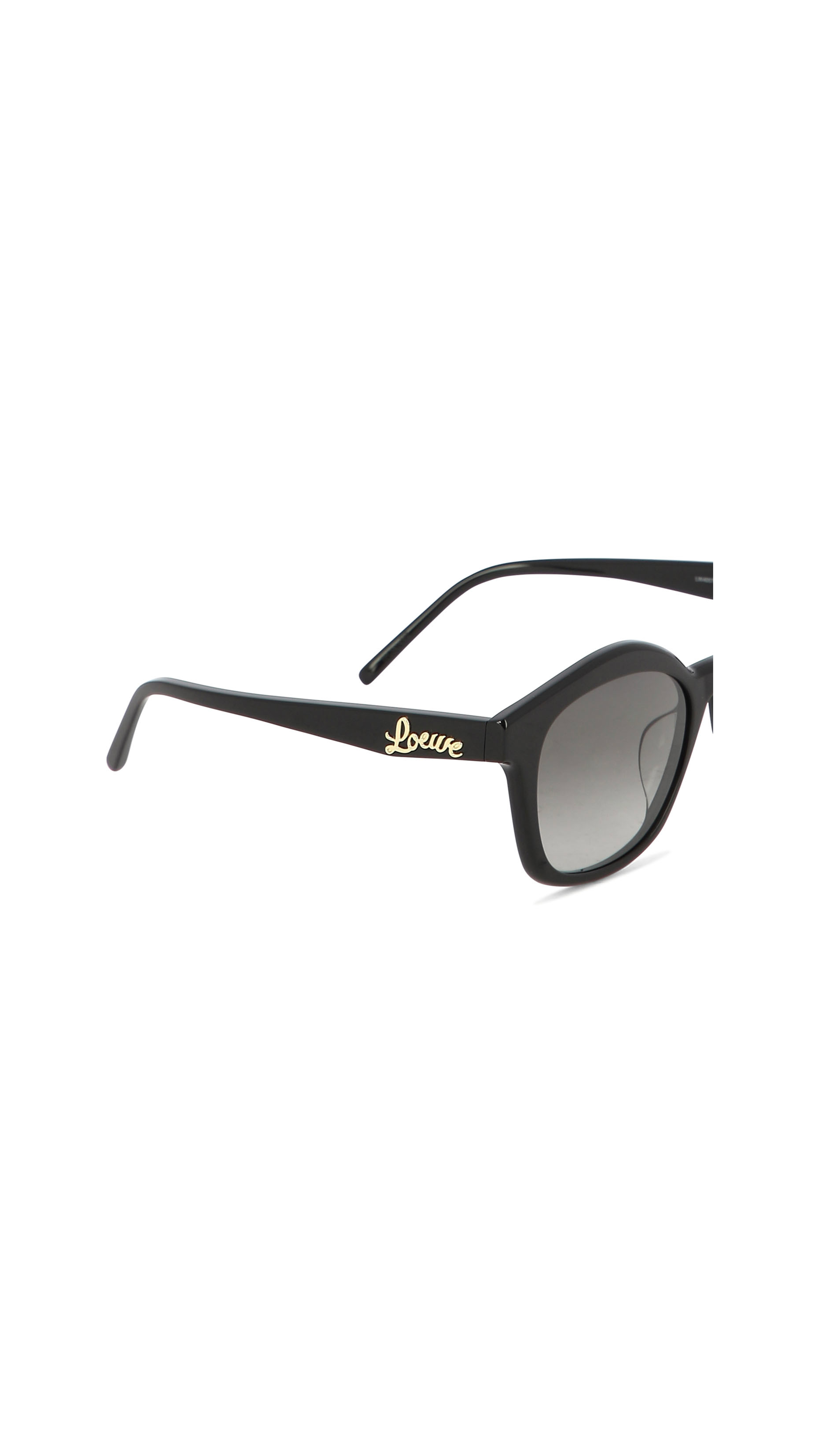 Browline Sunglasses - Black