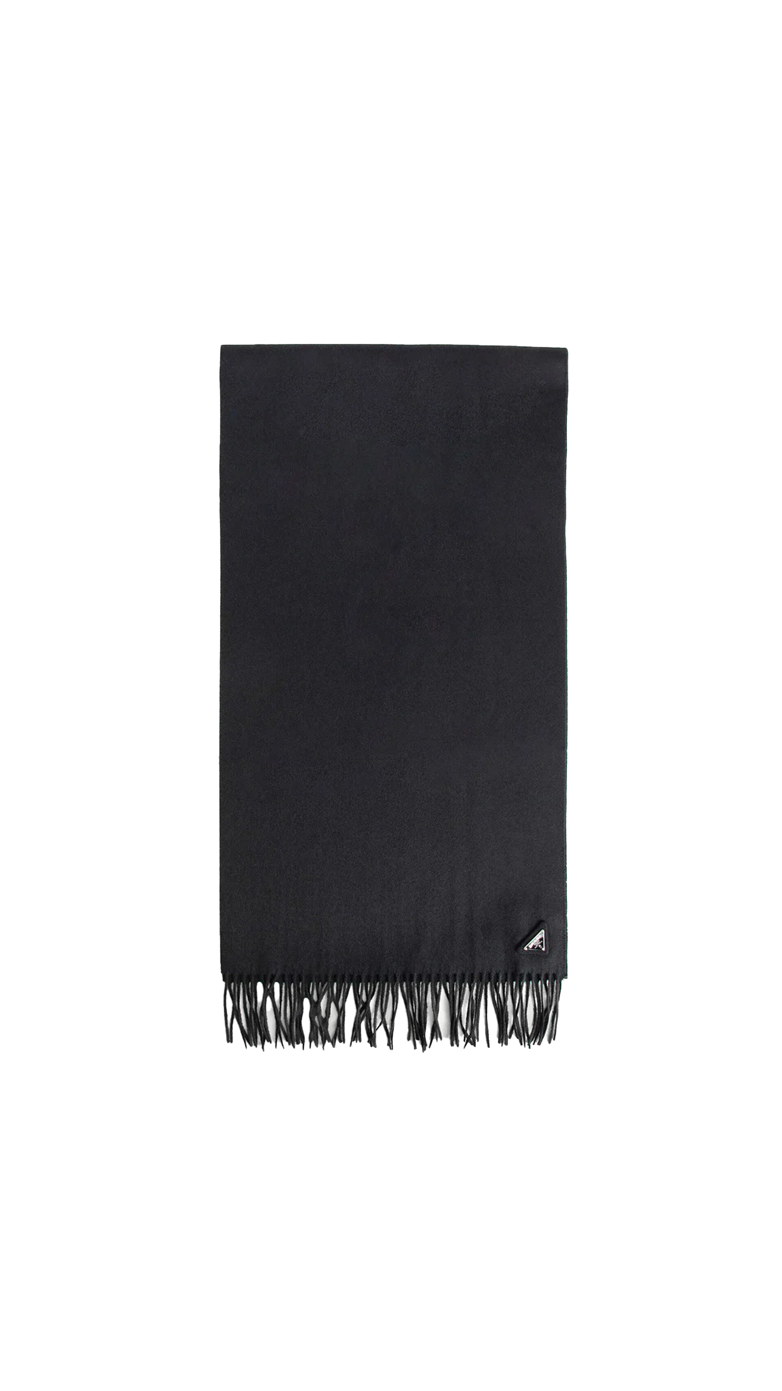 Silk And Cachemire Scarf - Black