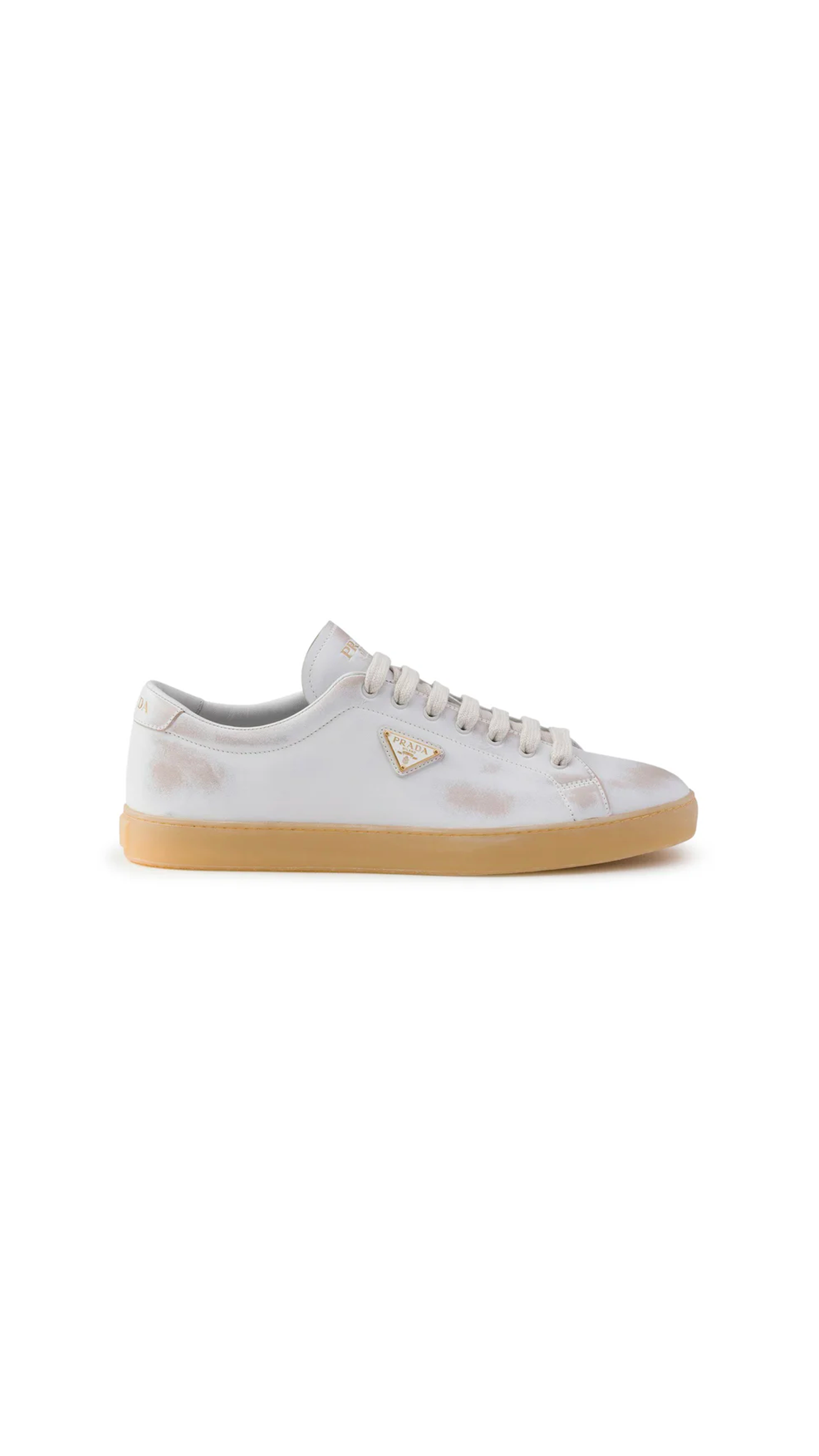 Sneakers with Logo - White