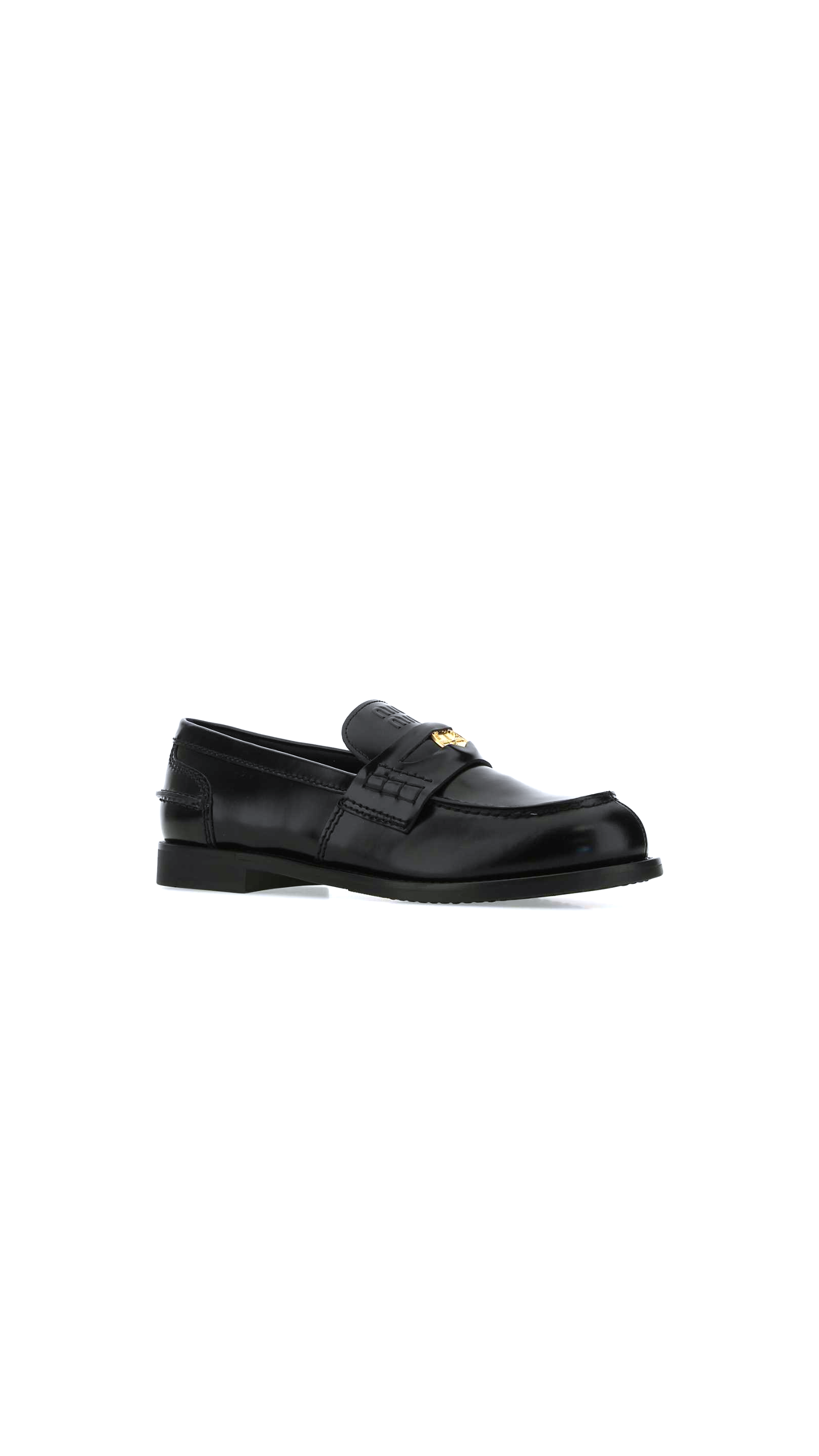 Leather Loafers - Black