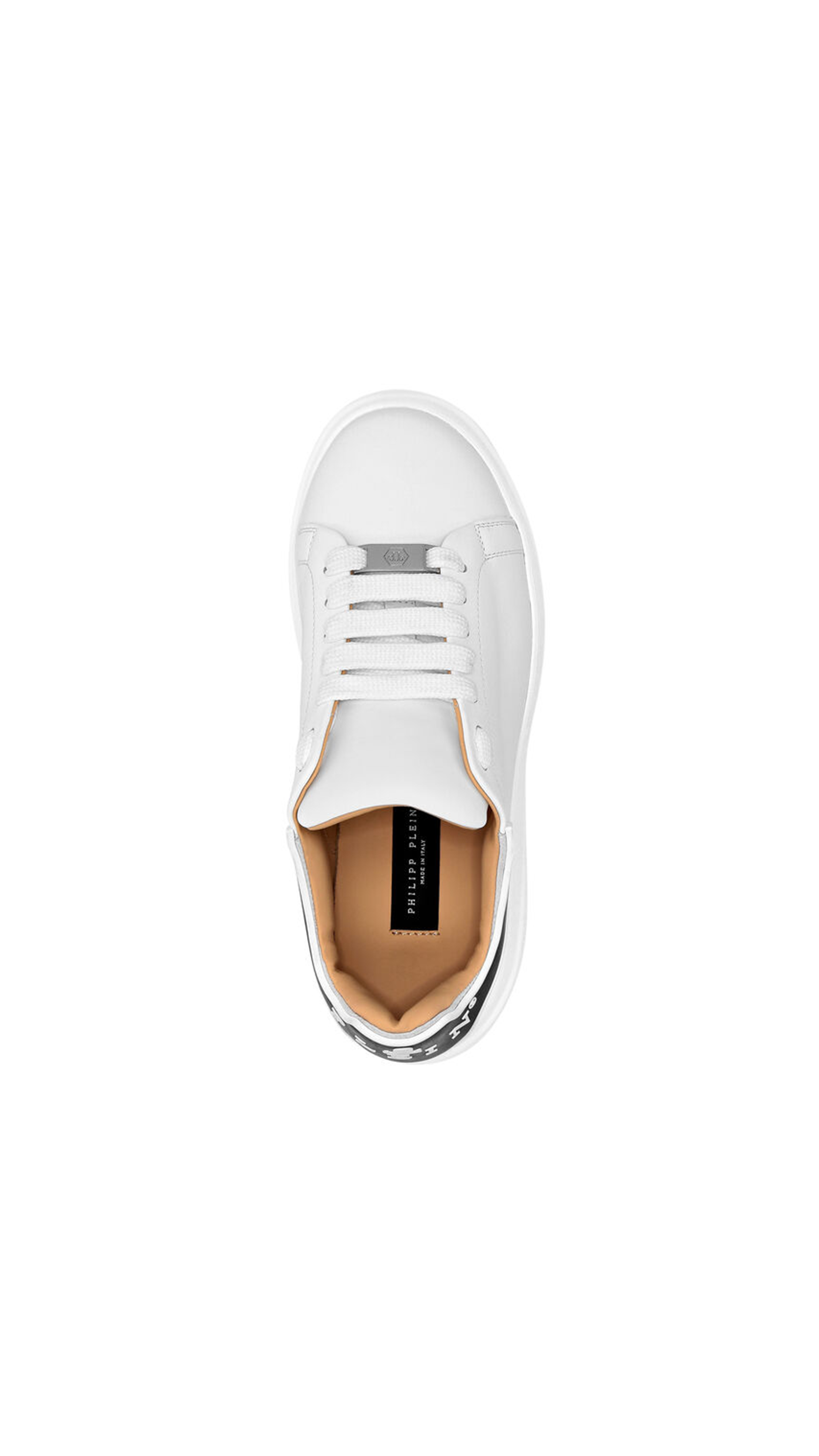 Leather Lo-Top Sneakers - White