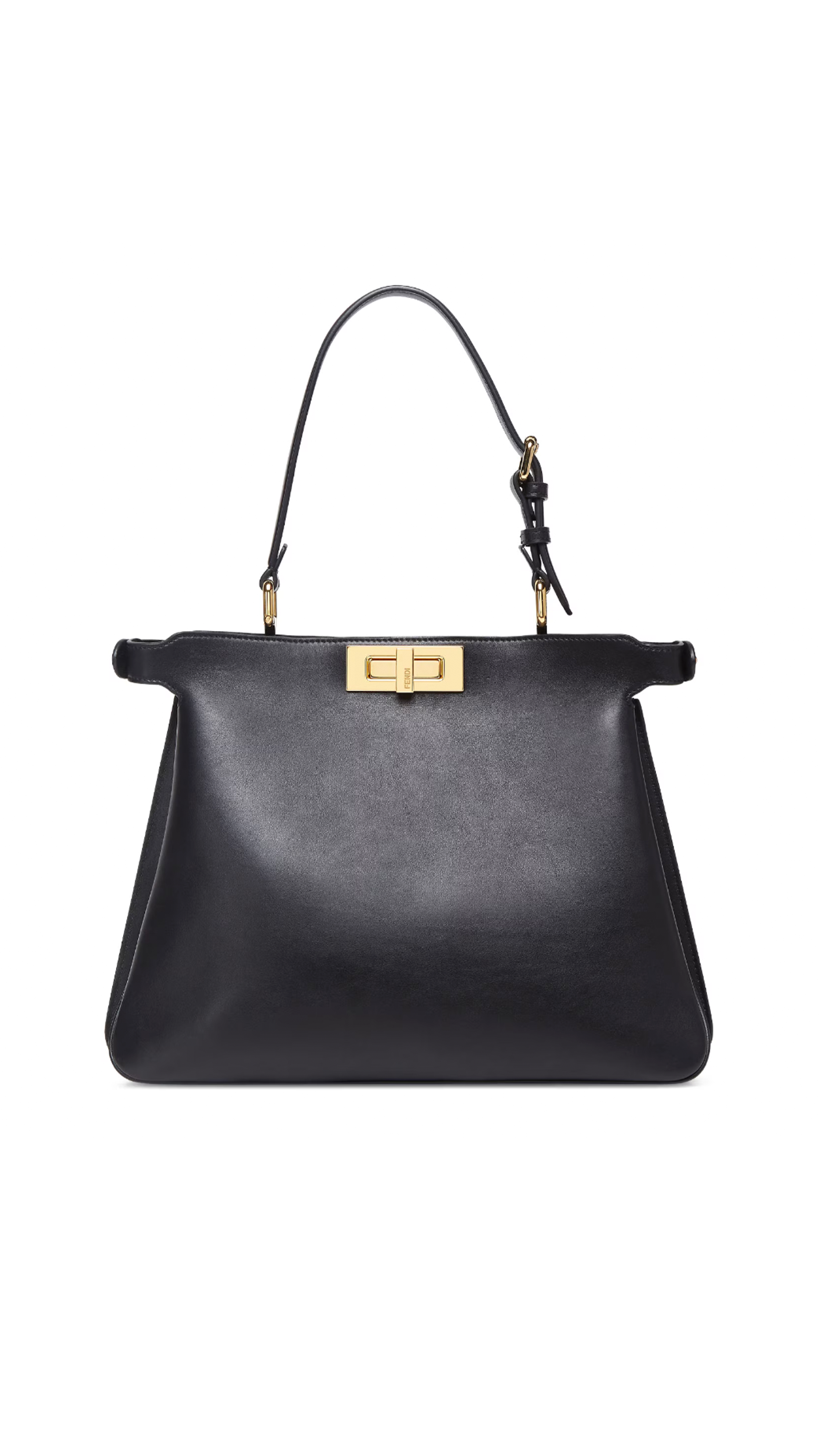 Peekaboo Soft Medium Bag - Black