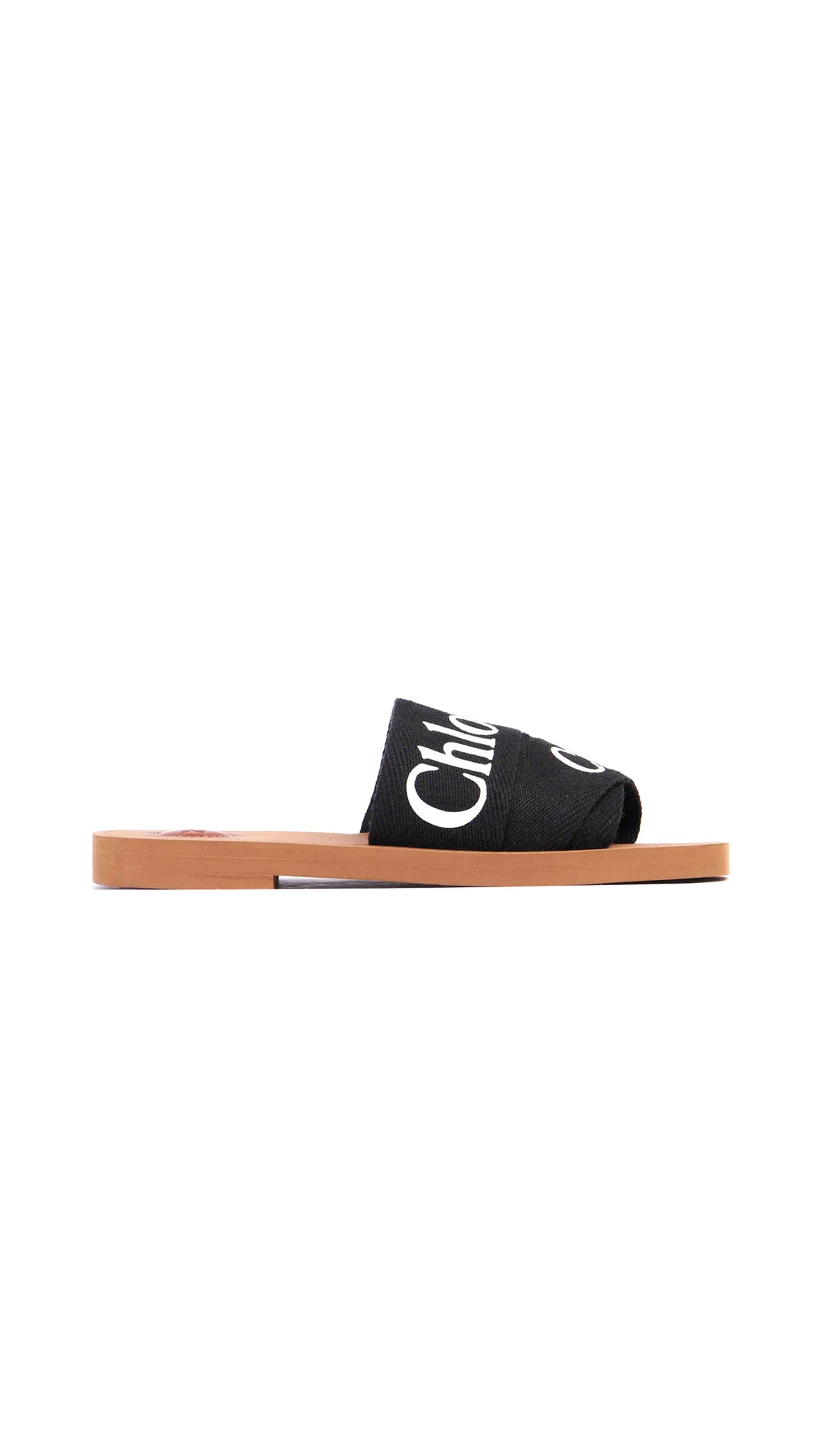 Woody Flat Mule - Black