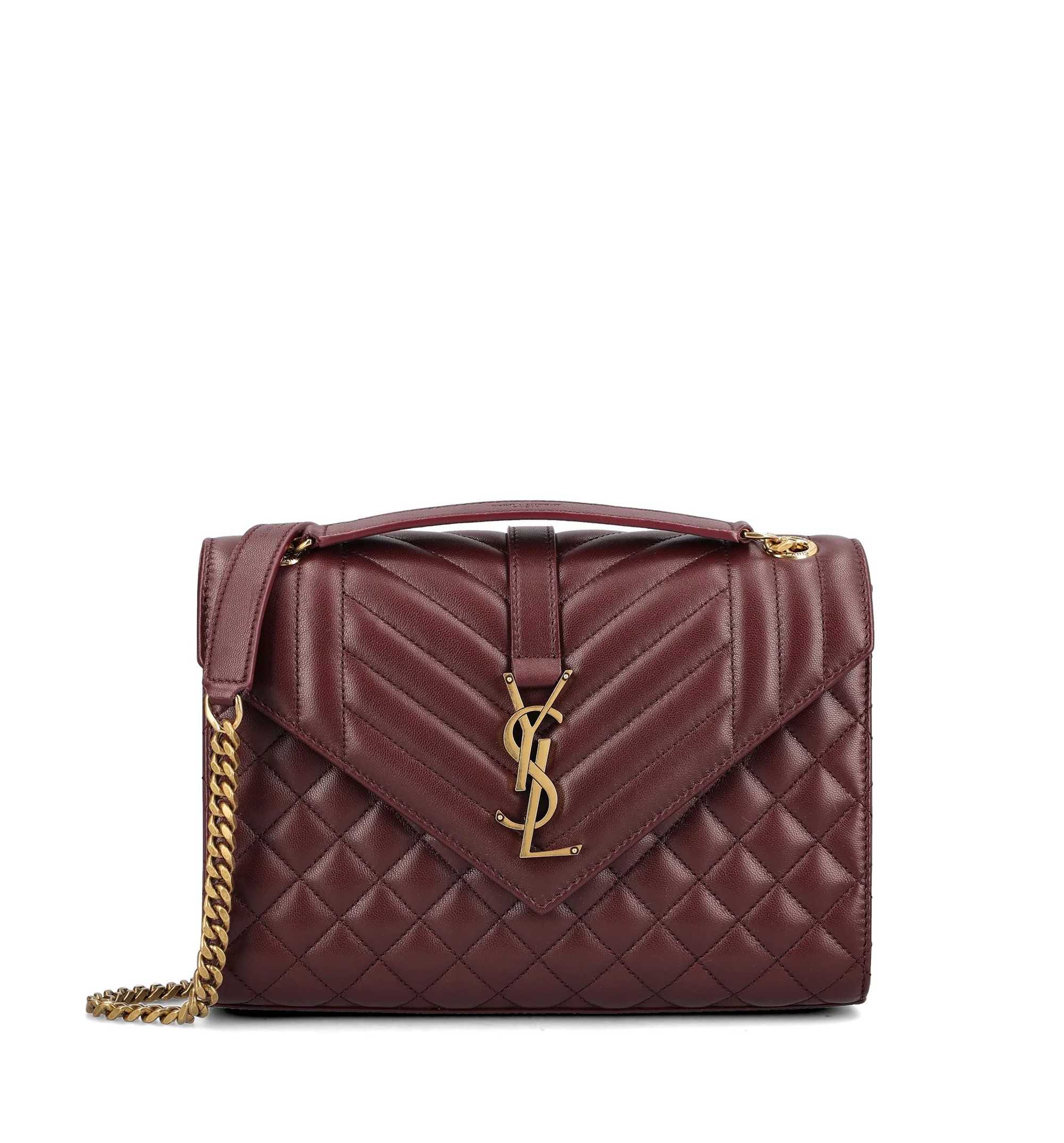 Envelope Medium Bag in Matelassé Lambskin