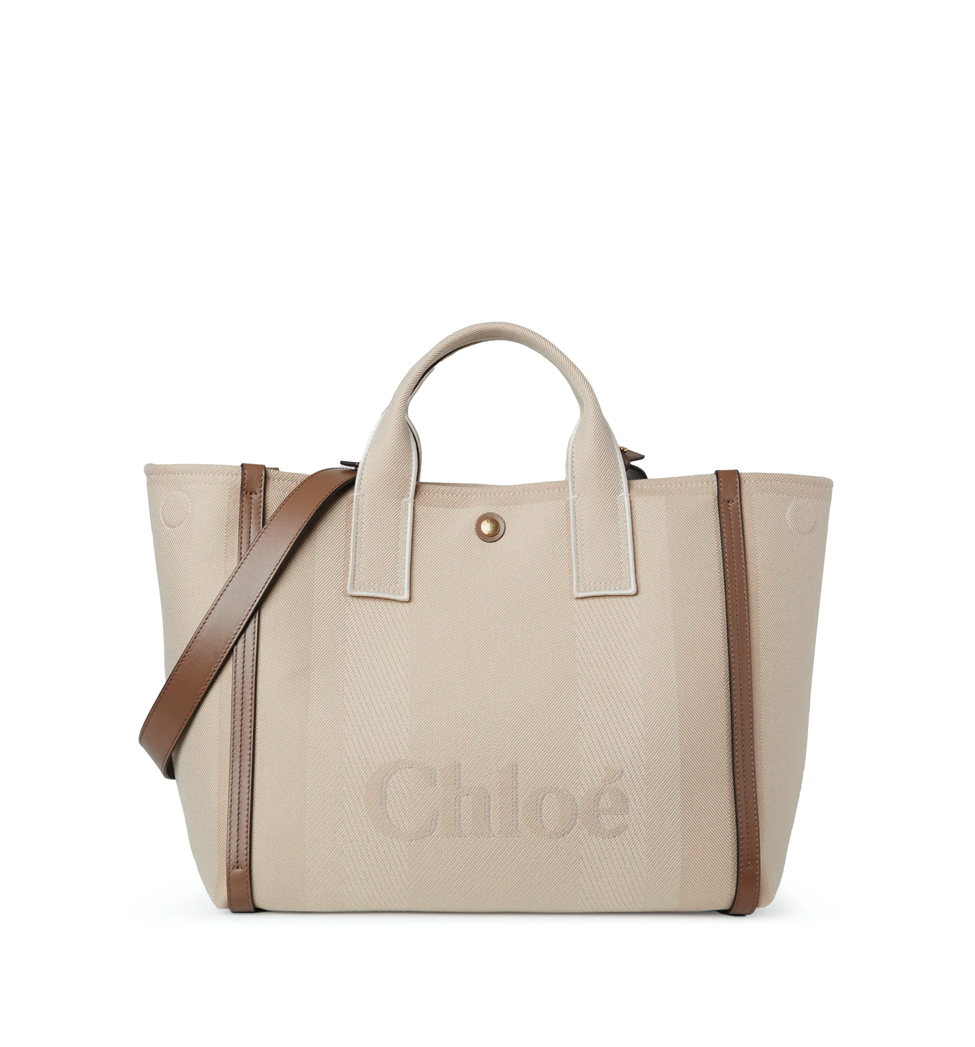 Chloé Carry Tote Bag in Canvas