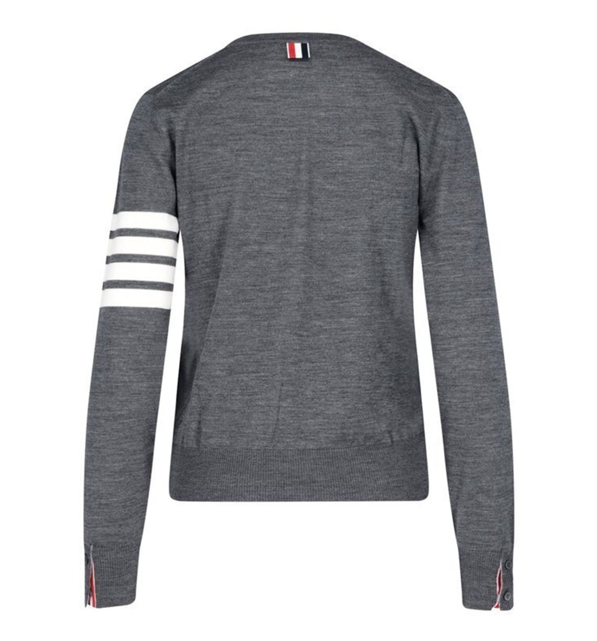 Fine Merino Wool 4-Bar Pullover