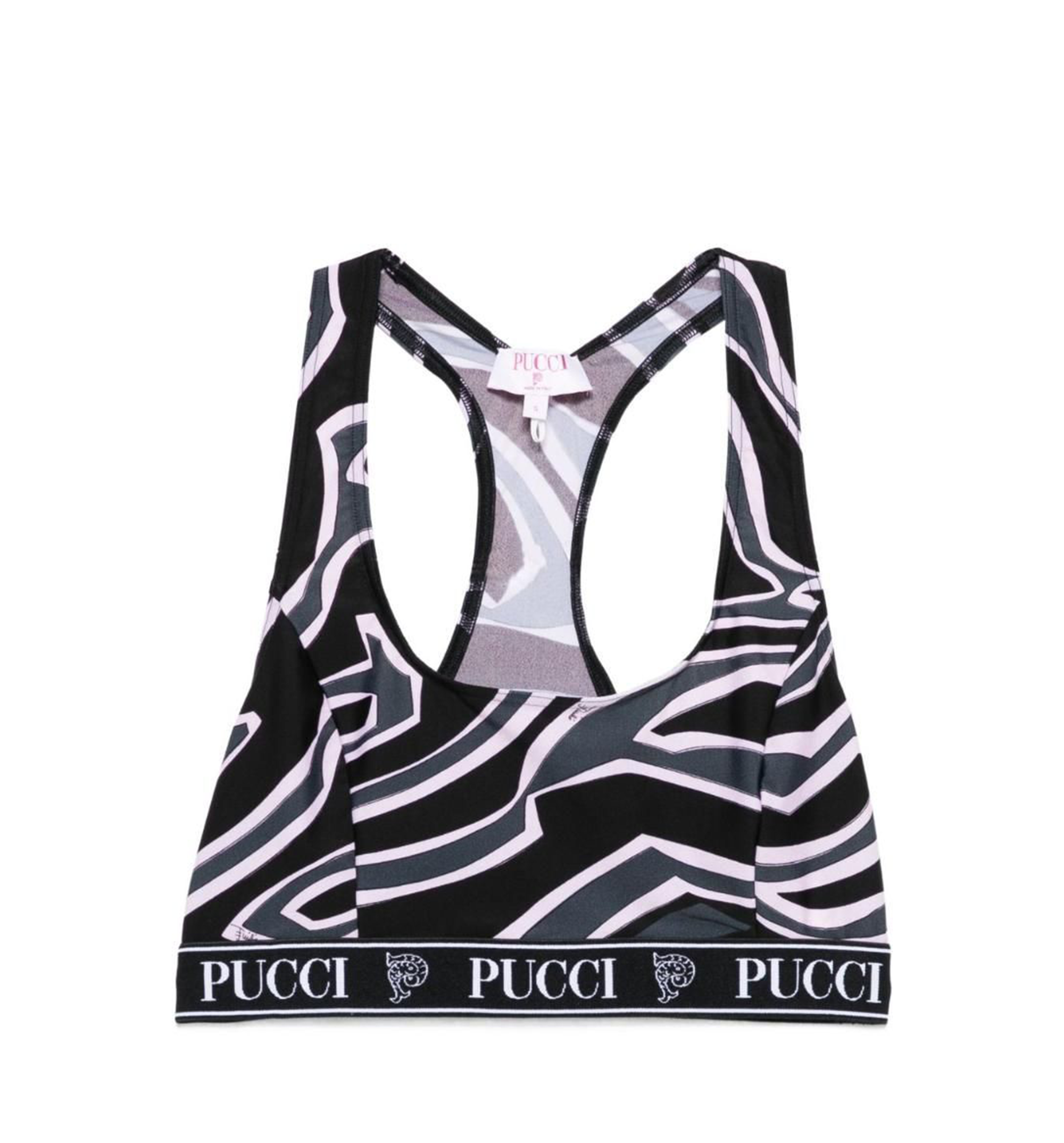 Printed Sports Bra