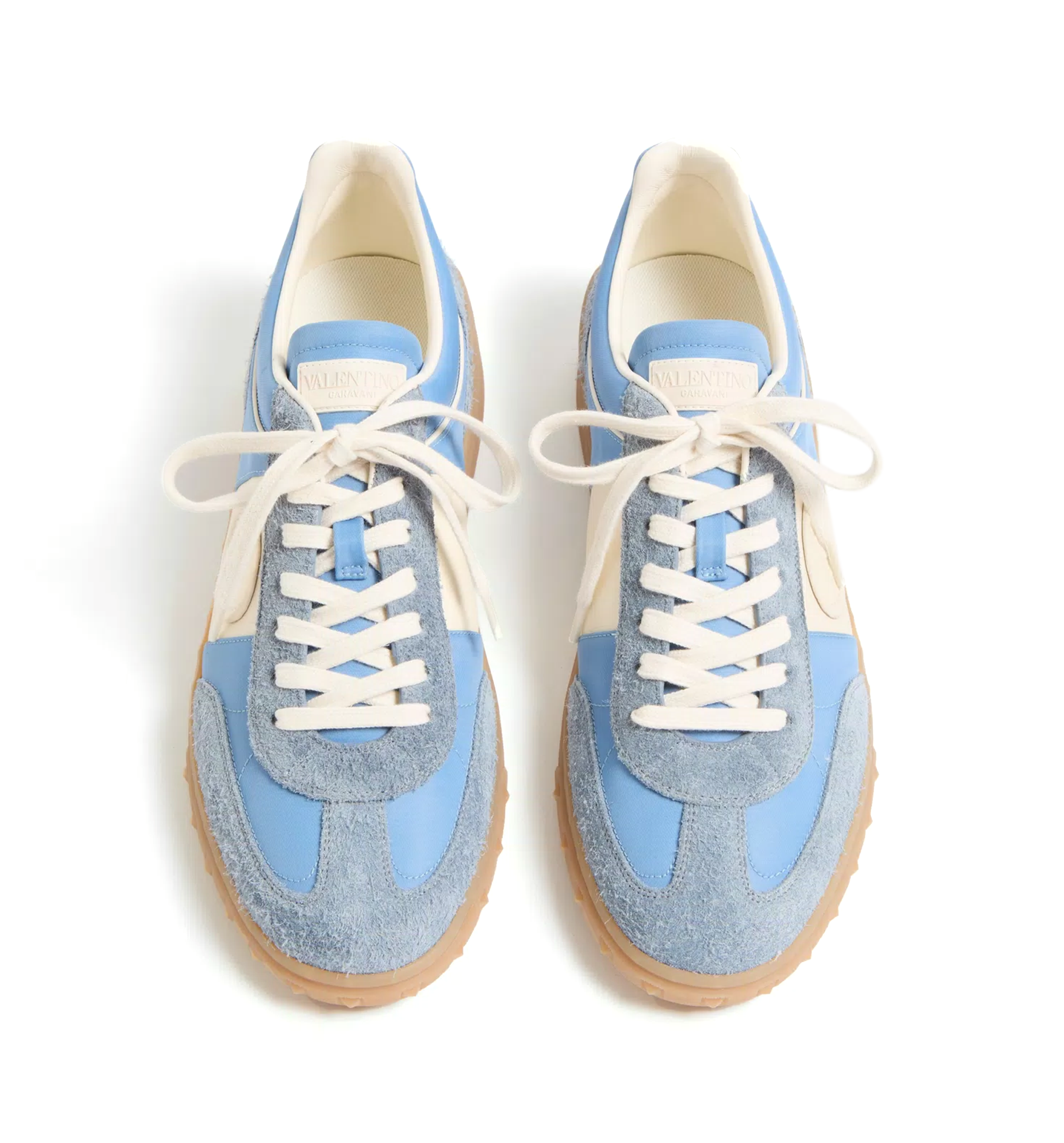 Upvillage Low Top Sneaker in Crust Leather and Nylon