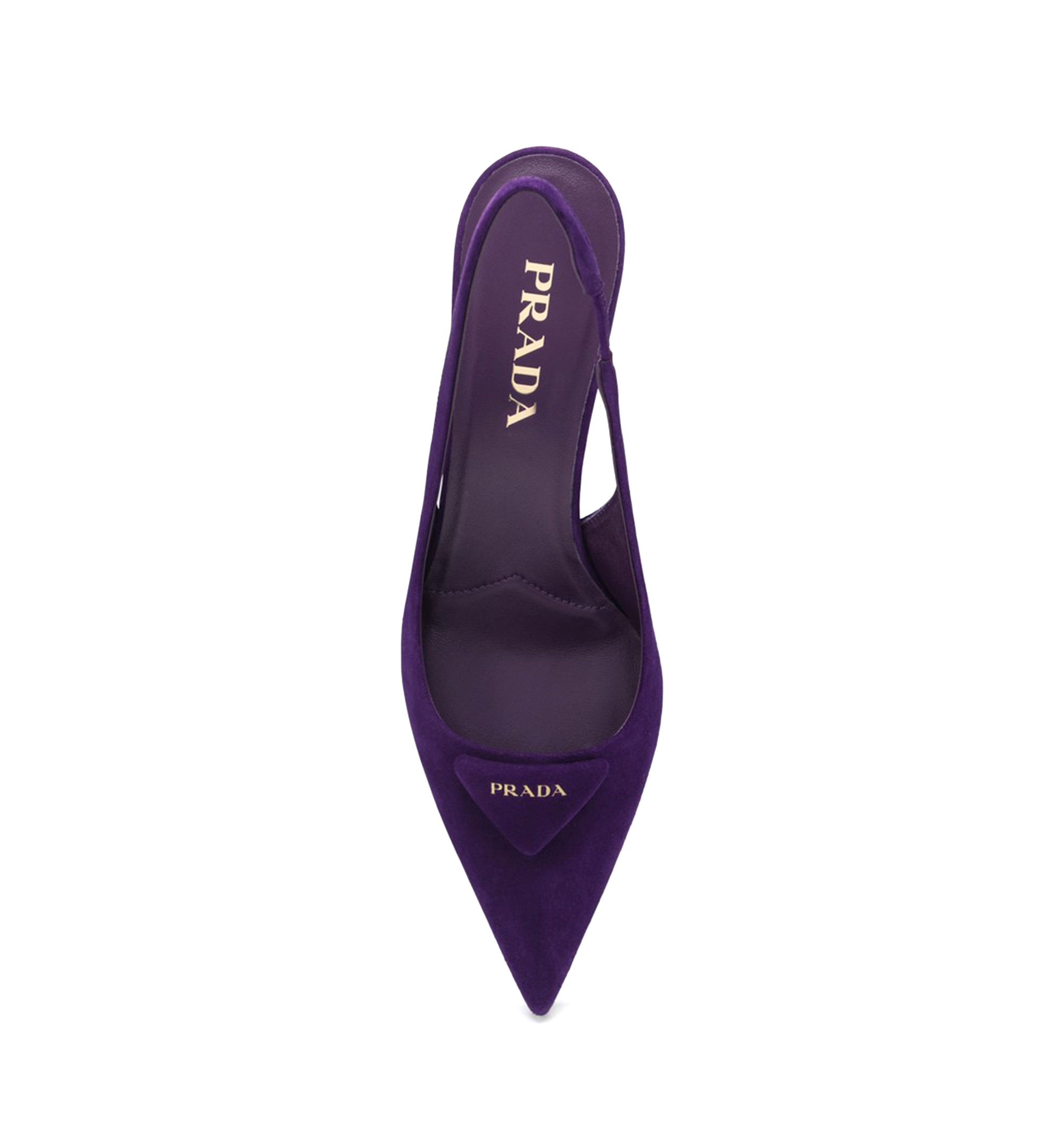 Suede Slingback Pumps