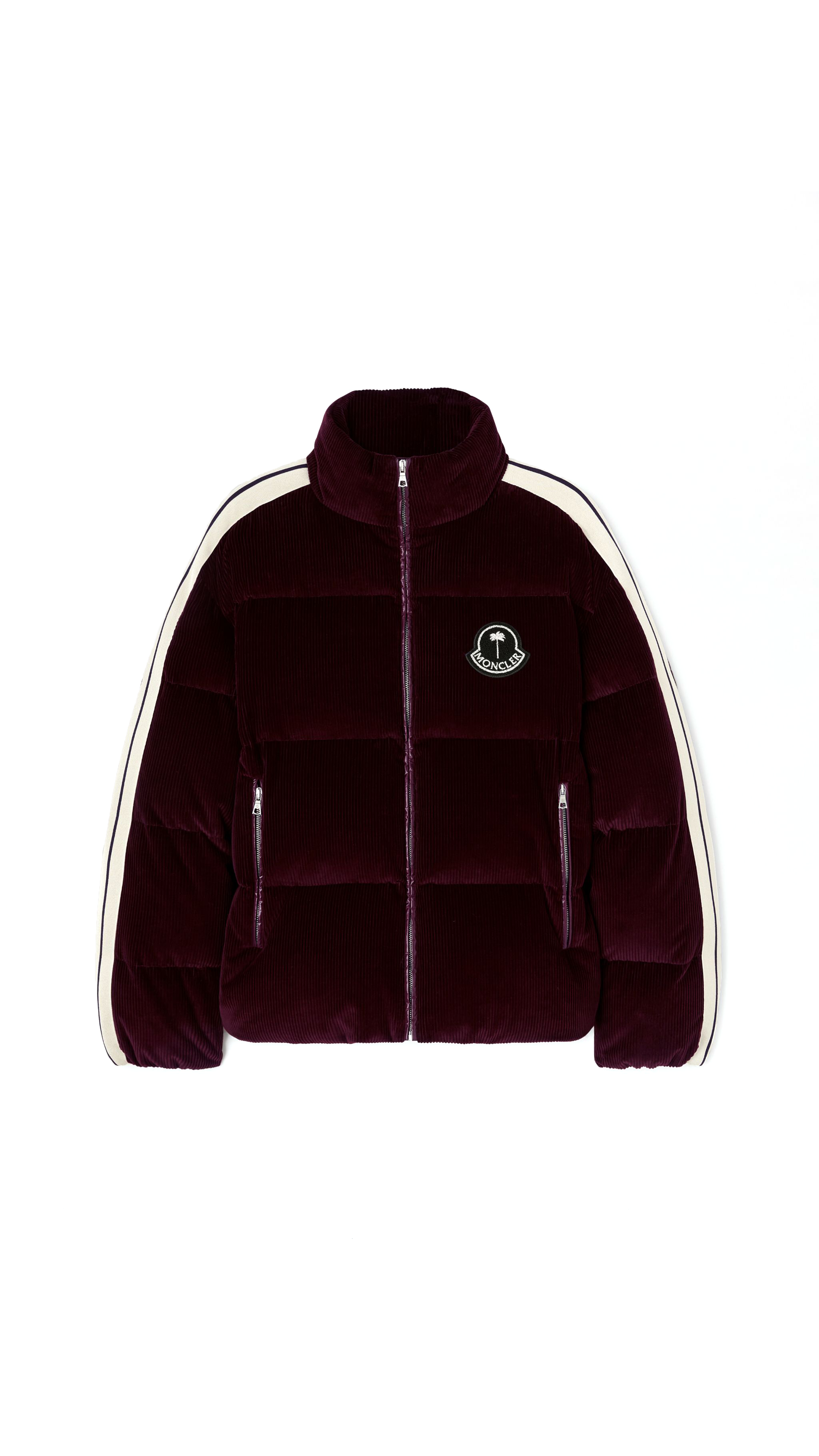 Abrolhos Down Jacket in Velvet - Burgundy