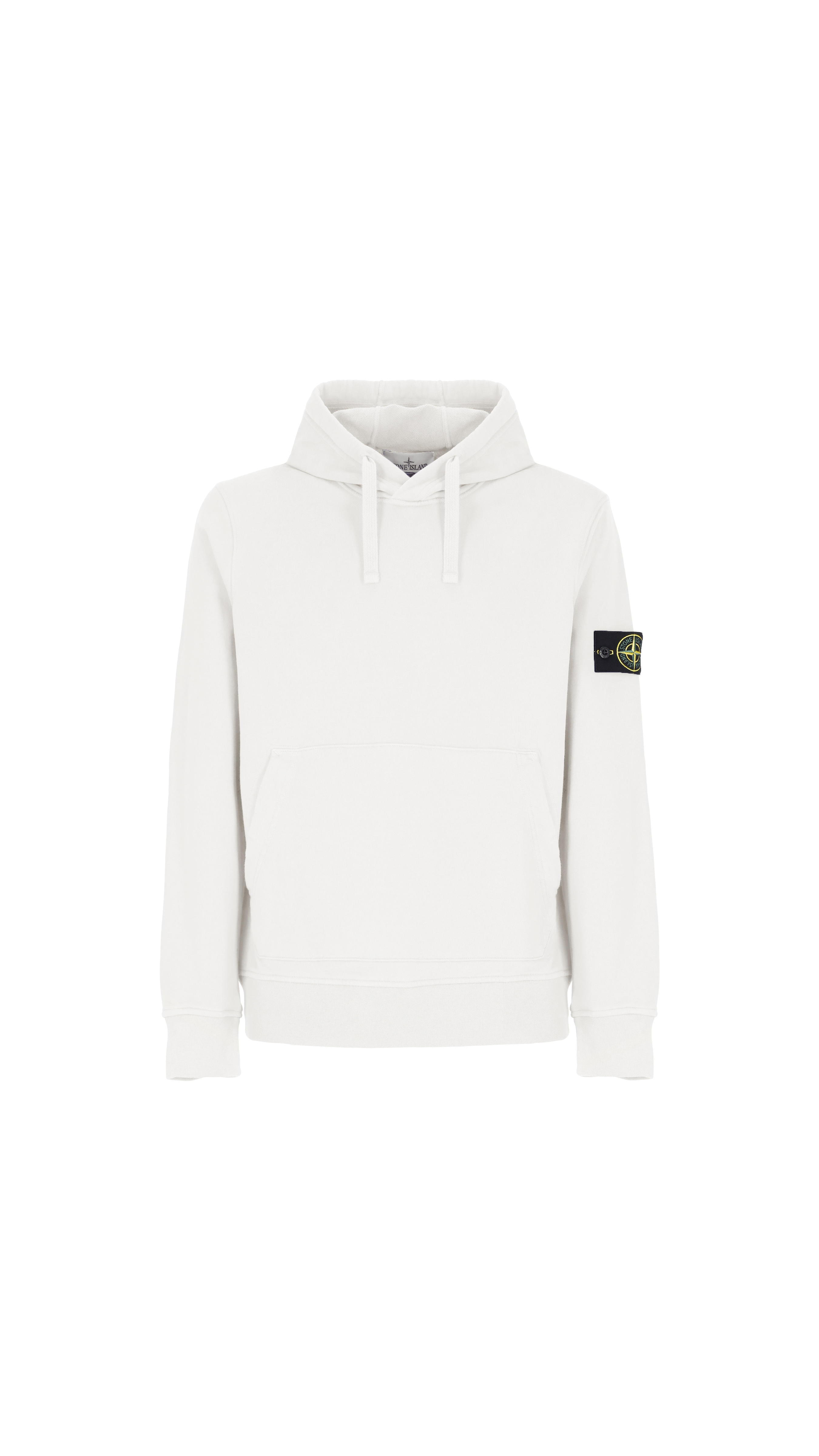 6100045 Organic Cotton Hoodie - White