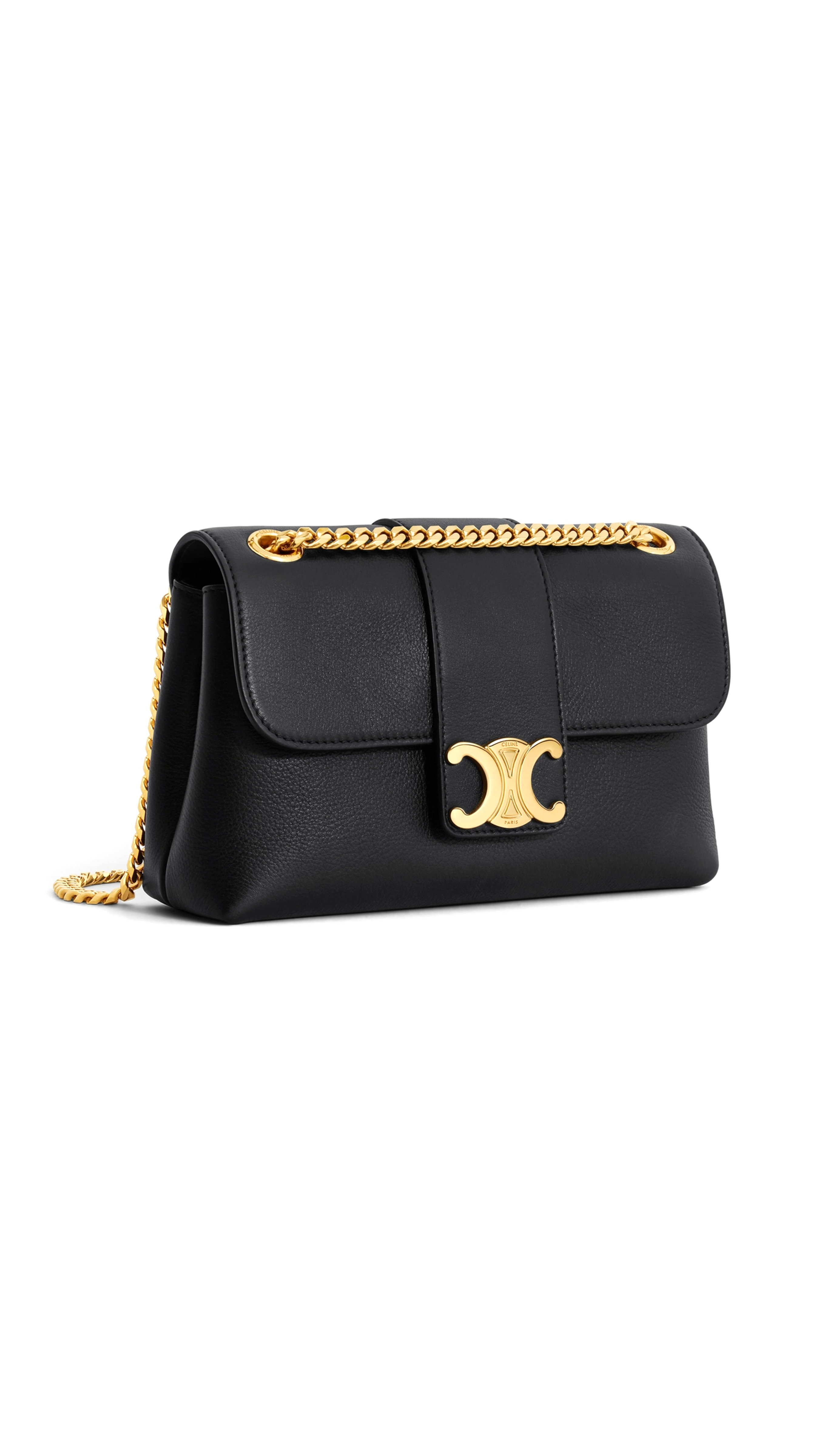 Teen Victoire Bag in Supple Calfskin - Black