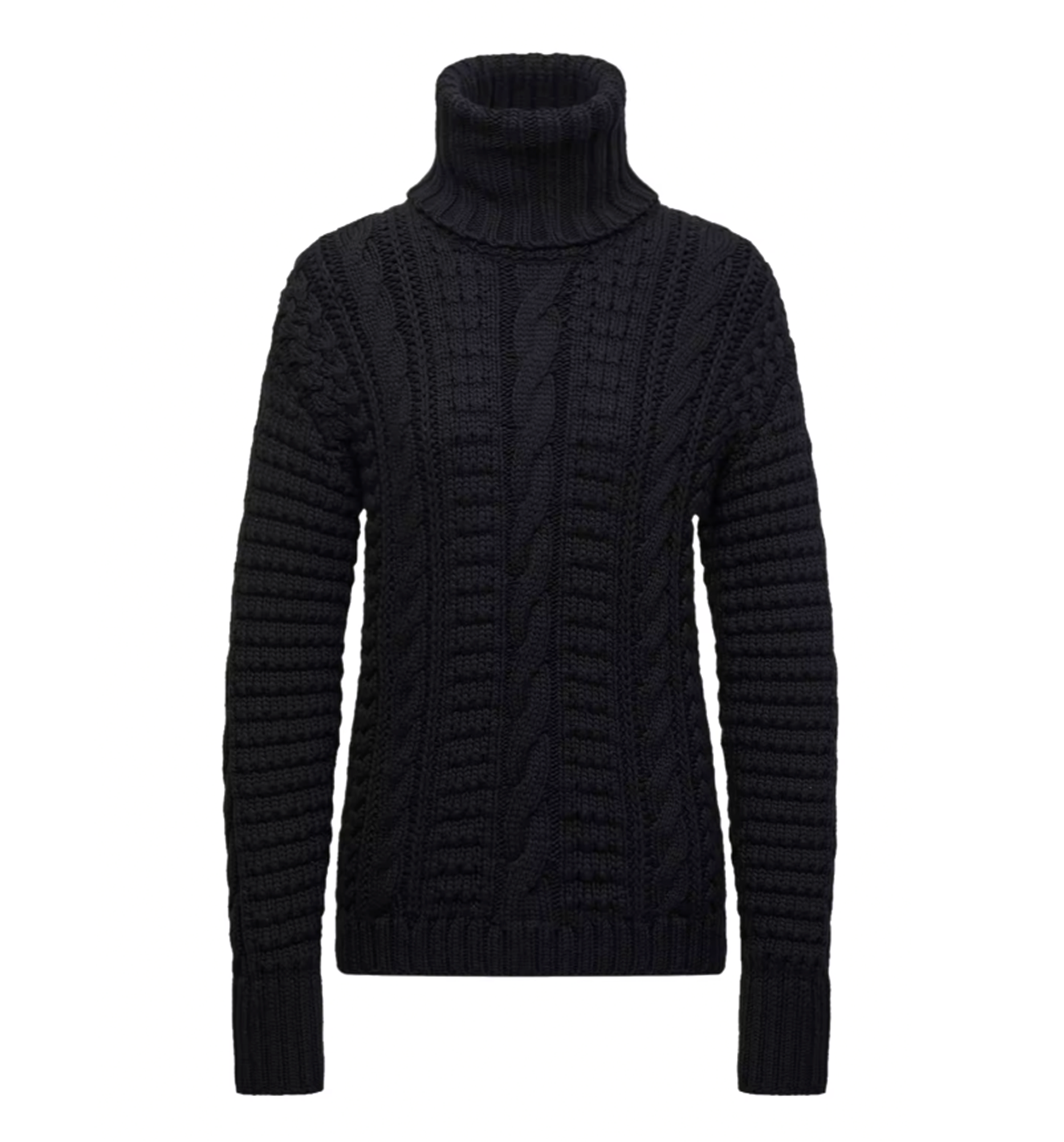 Moncler x EE72 by Edward Enninful Wool Turtleneck Sweater