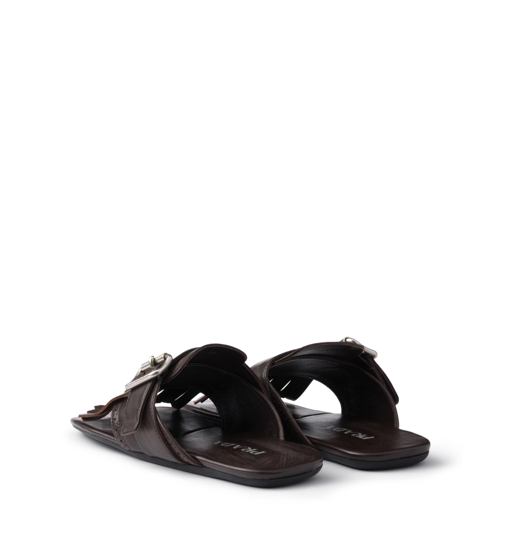 Shuffle leather Thong Sandals