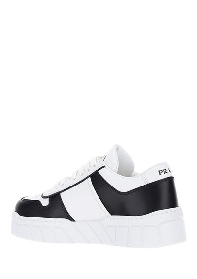 Leather Sneakers - White/Black