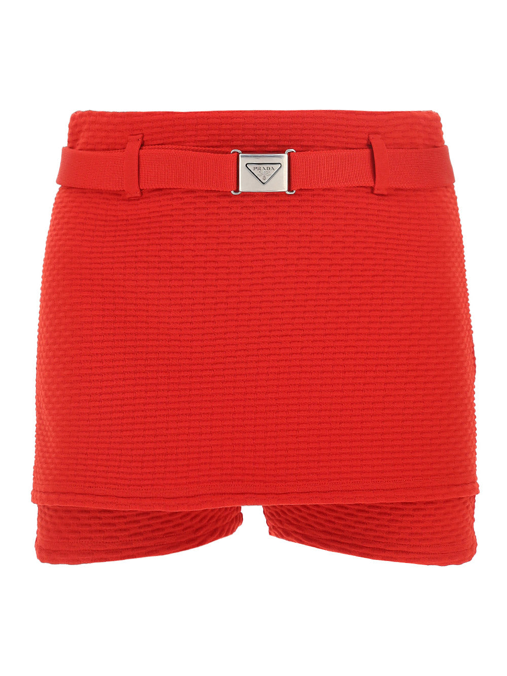 Jacquard Shorts - Red