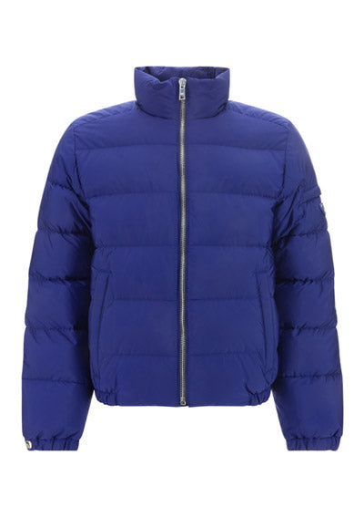 Re-Nylon short puffer jacket - Bluette