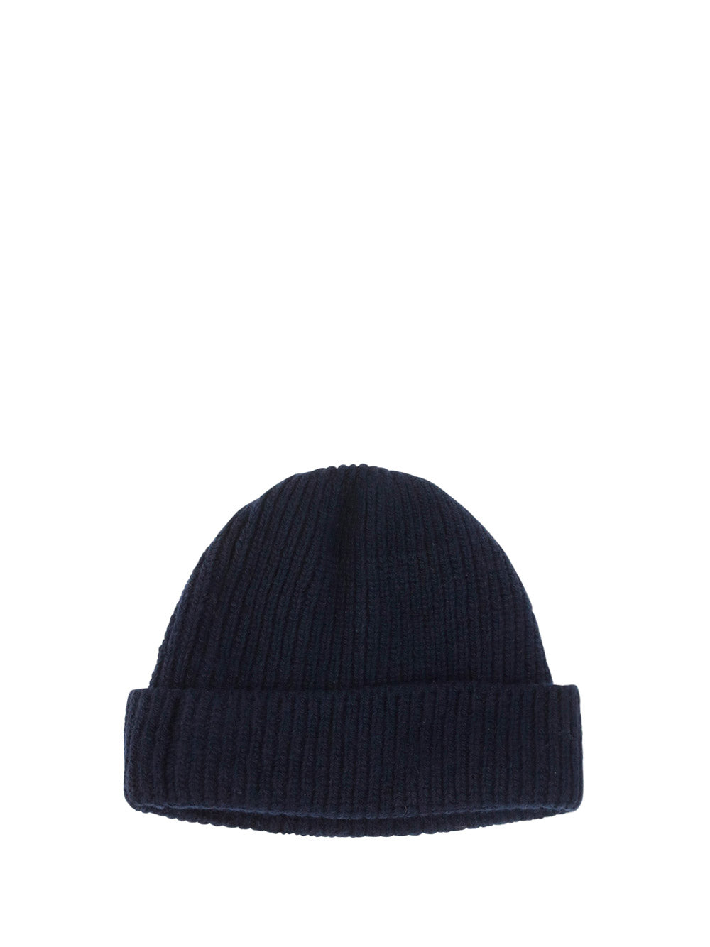 Wool and cashmere beanie - Navy