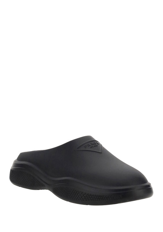 Foam Rubber Mules - Black