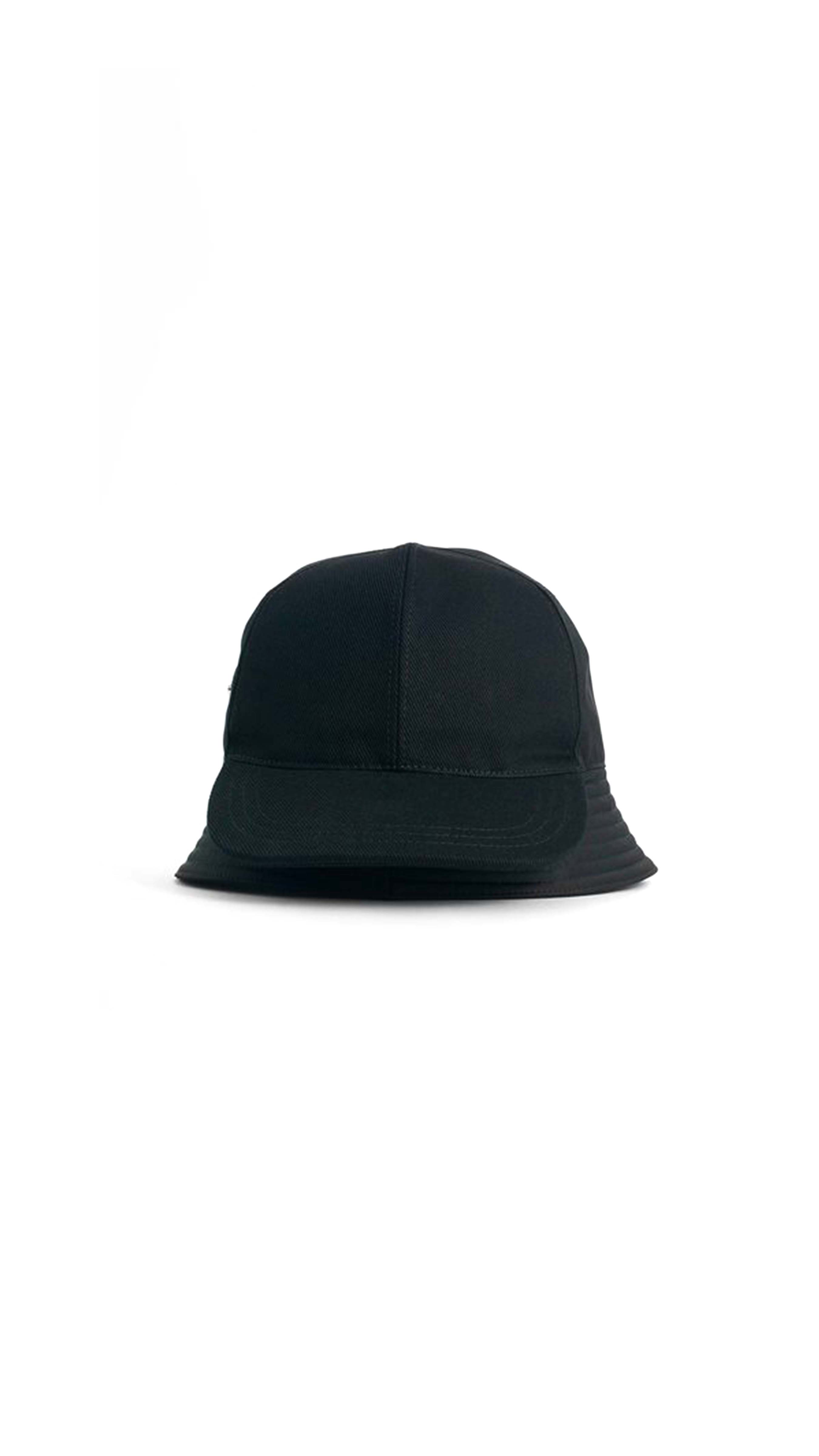 Cap Bucket Hat - Black