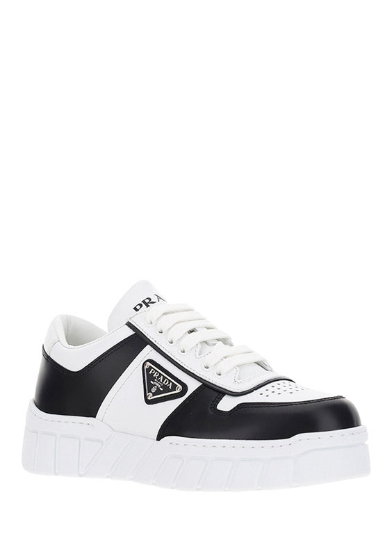 Leather Sneakers - White/Black