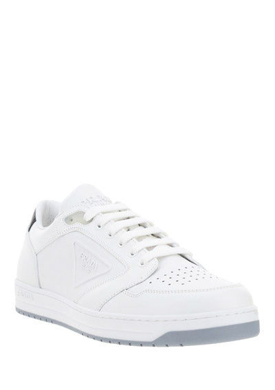 District Leather Sneaker - White