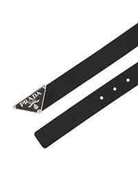 Saffiano Leather Belt - Black