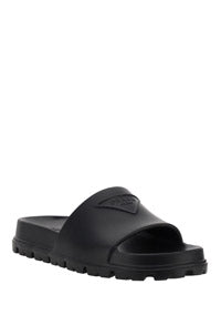 Rubber Sandals - Black.