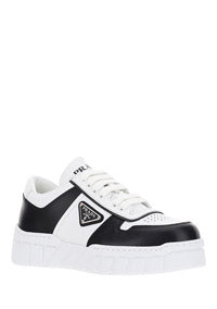 Leather Sneakers - White/Black