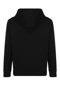 Logo-Embroidered Drawstring Hoodie - Black