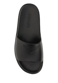 Rubber Slides - Black