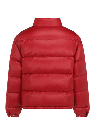 Re-Nylon Puffer Jacket - Red