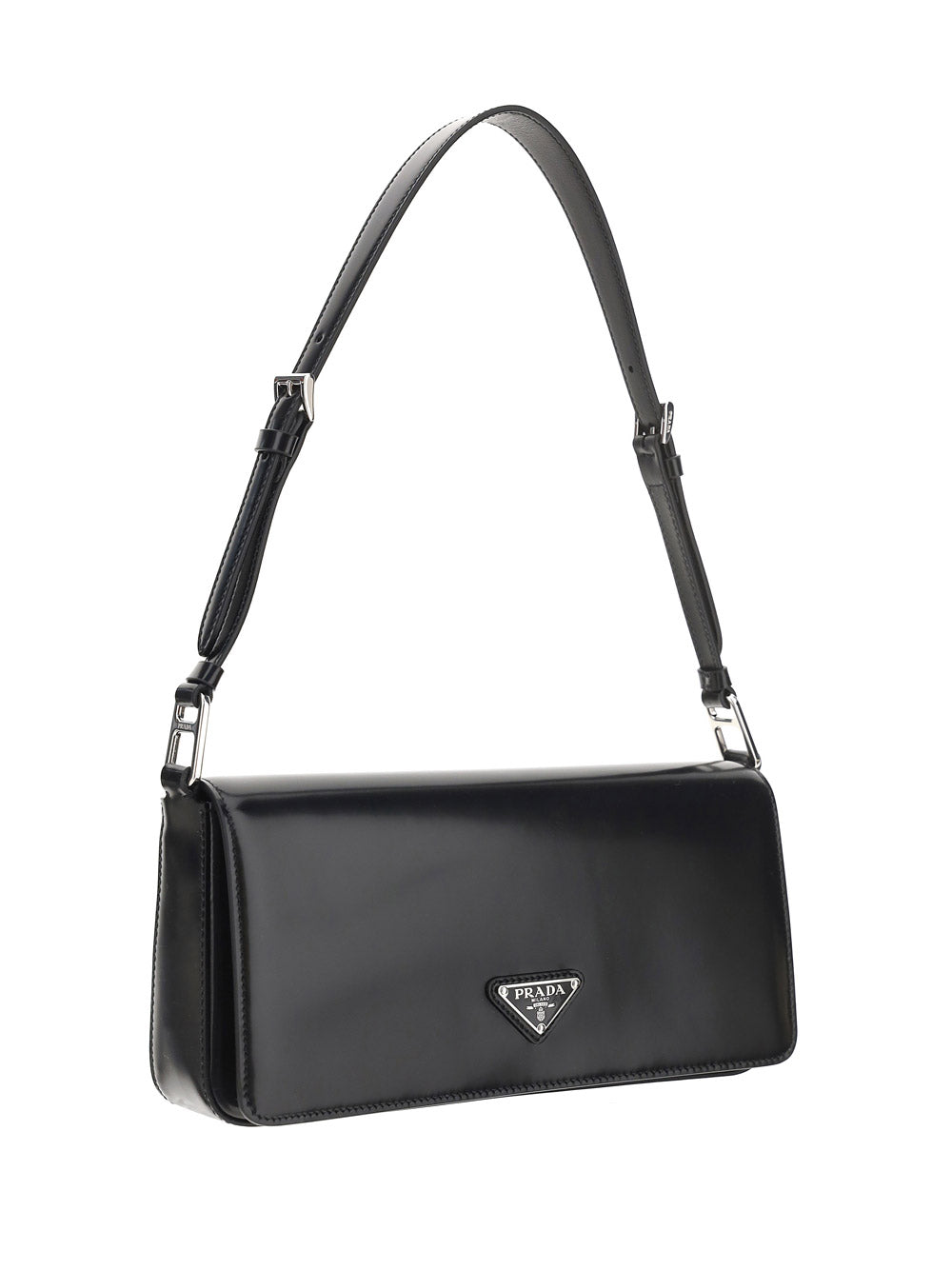 Brushed Leather Femme Bag - Black