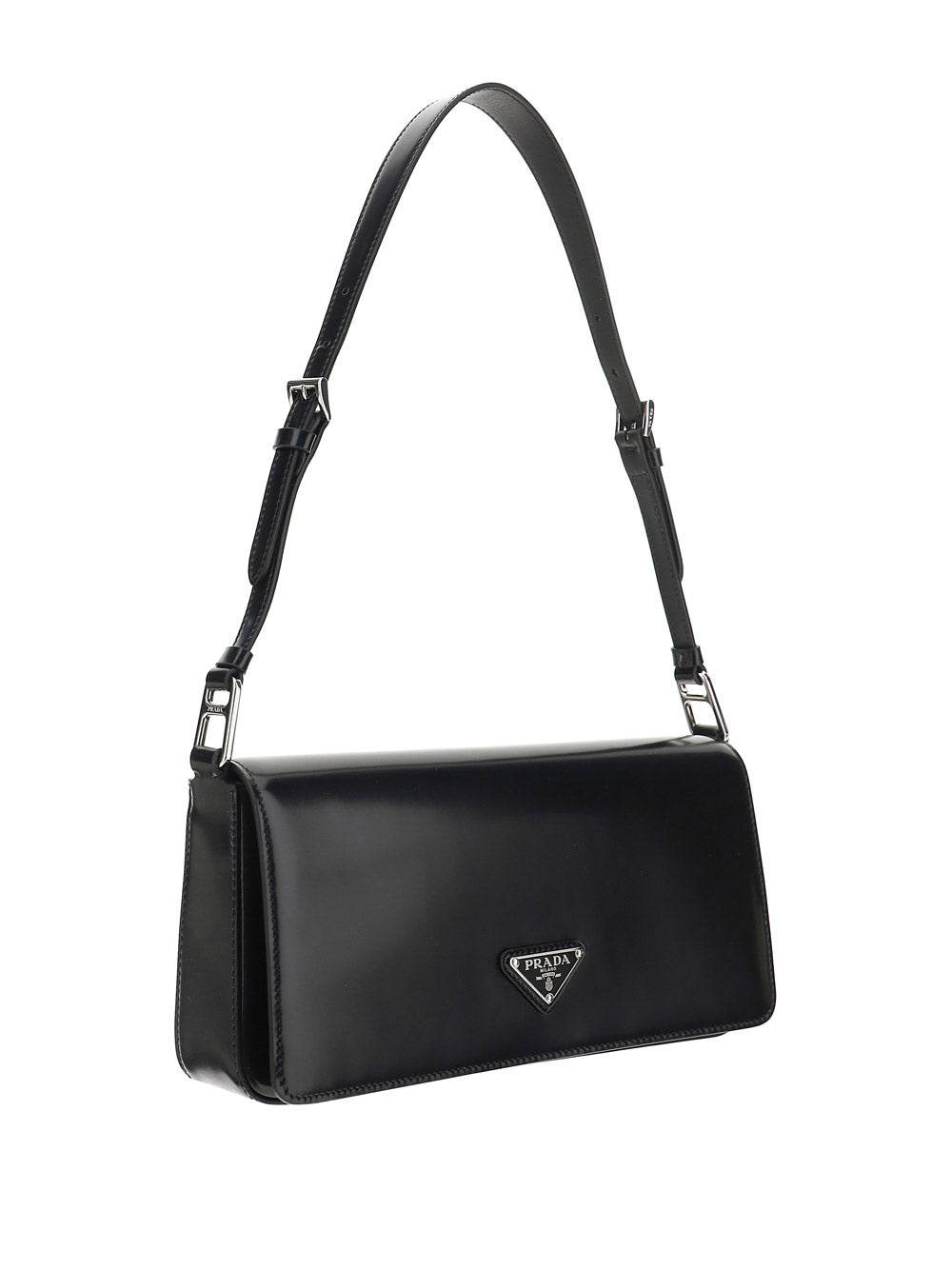 Brushed Leather Femme Bag - Black