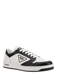 District Leather Sneakers - White / Black