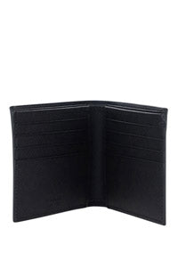 Saffiano Leather Wallet - Black.