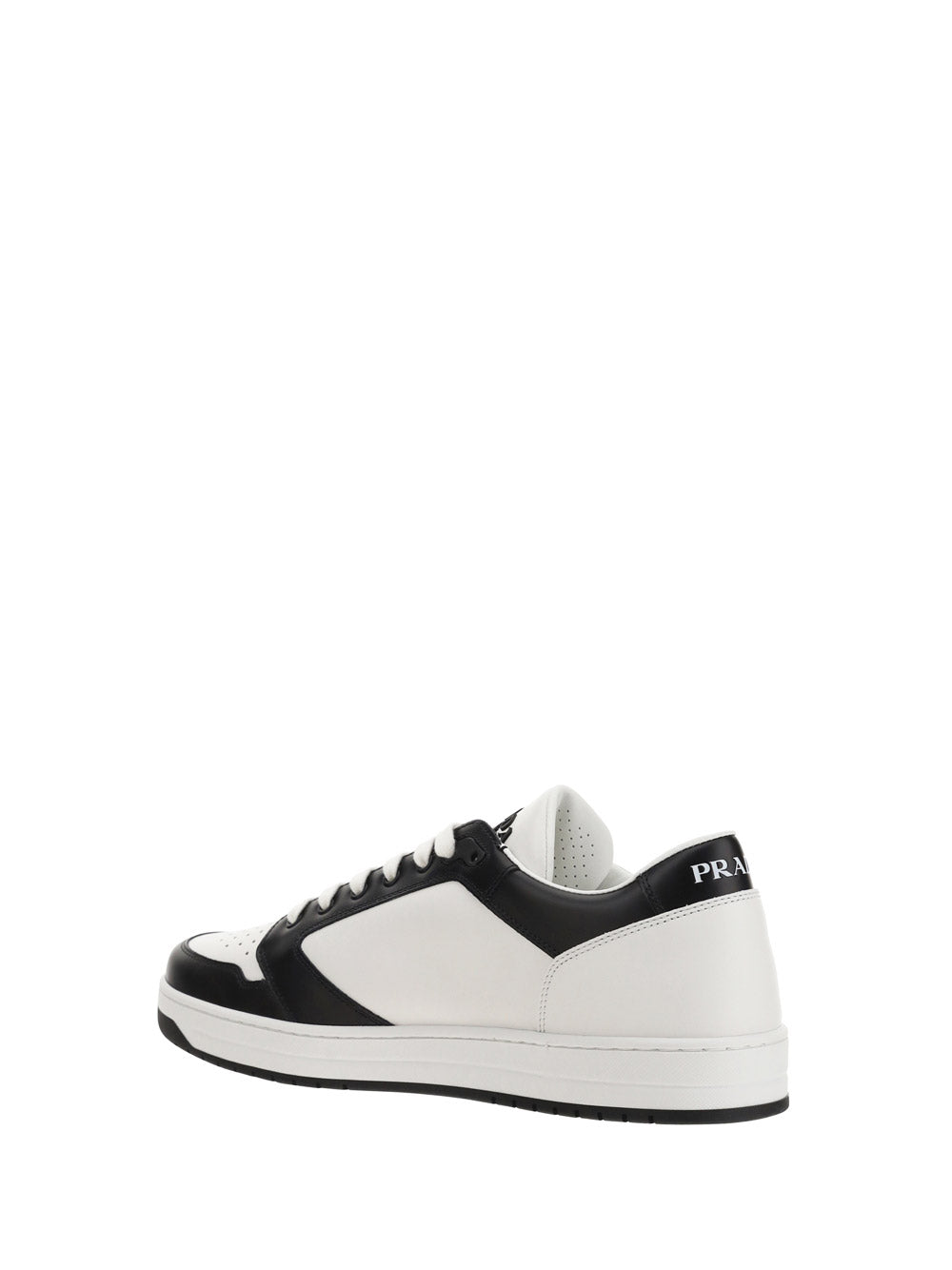 District Leather Sneakers - White / Black